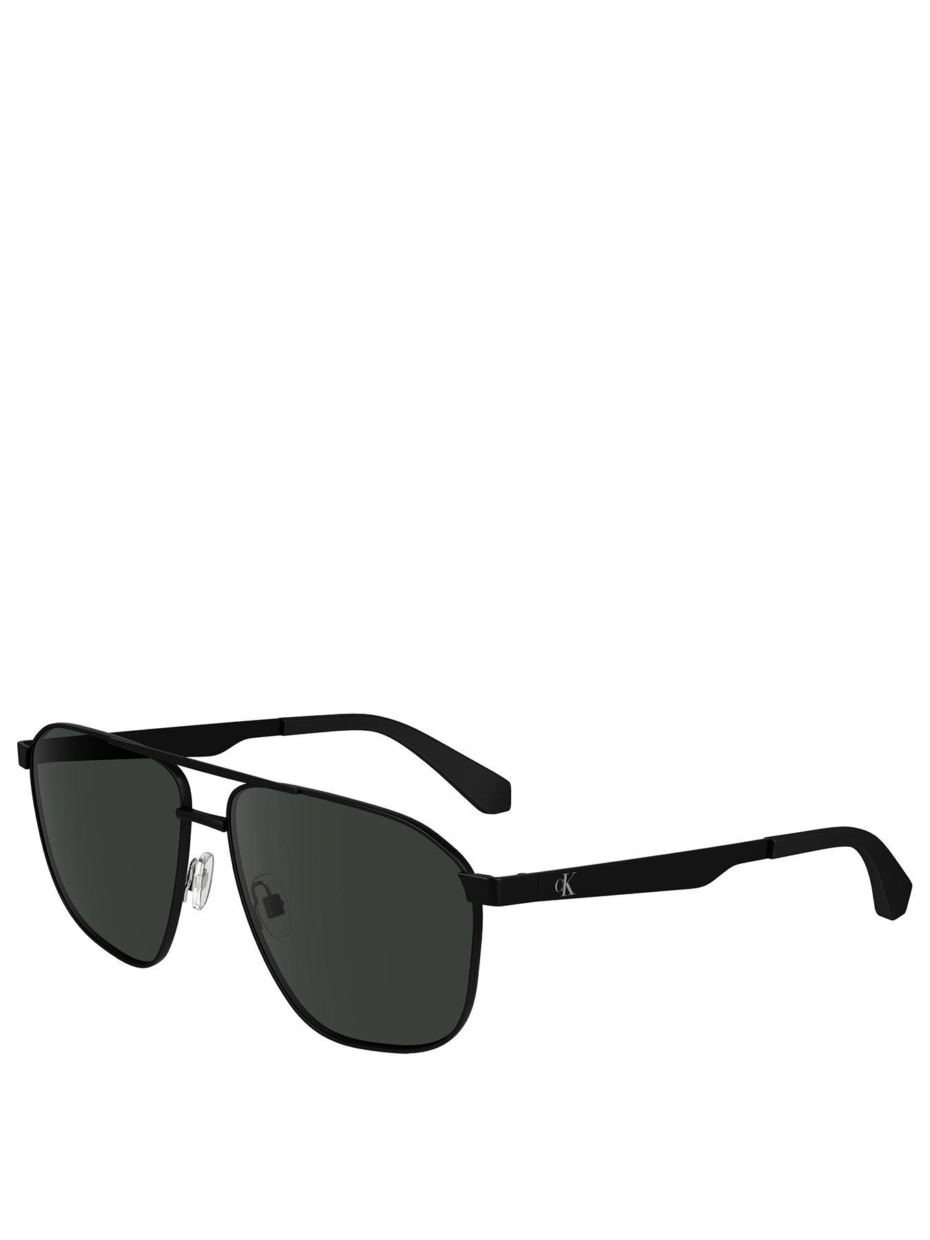  image of calvin-klein-jeans-ckj-ckj24202s-metal-aviator-sunglasses