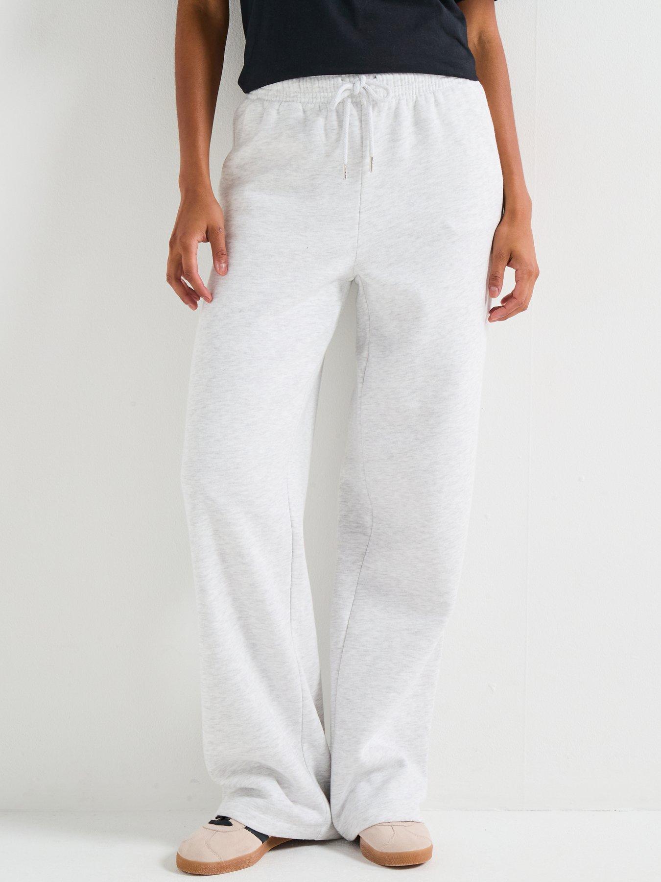 Image 4 of 5 of V by Very Wide Leg Jogger - Grey