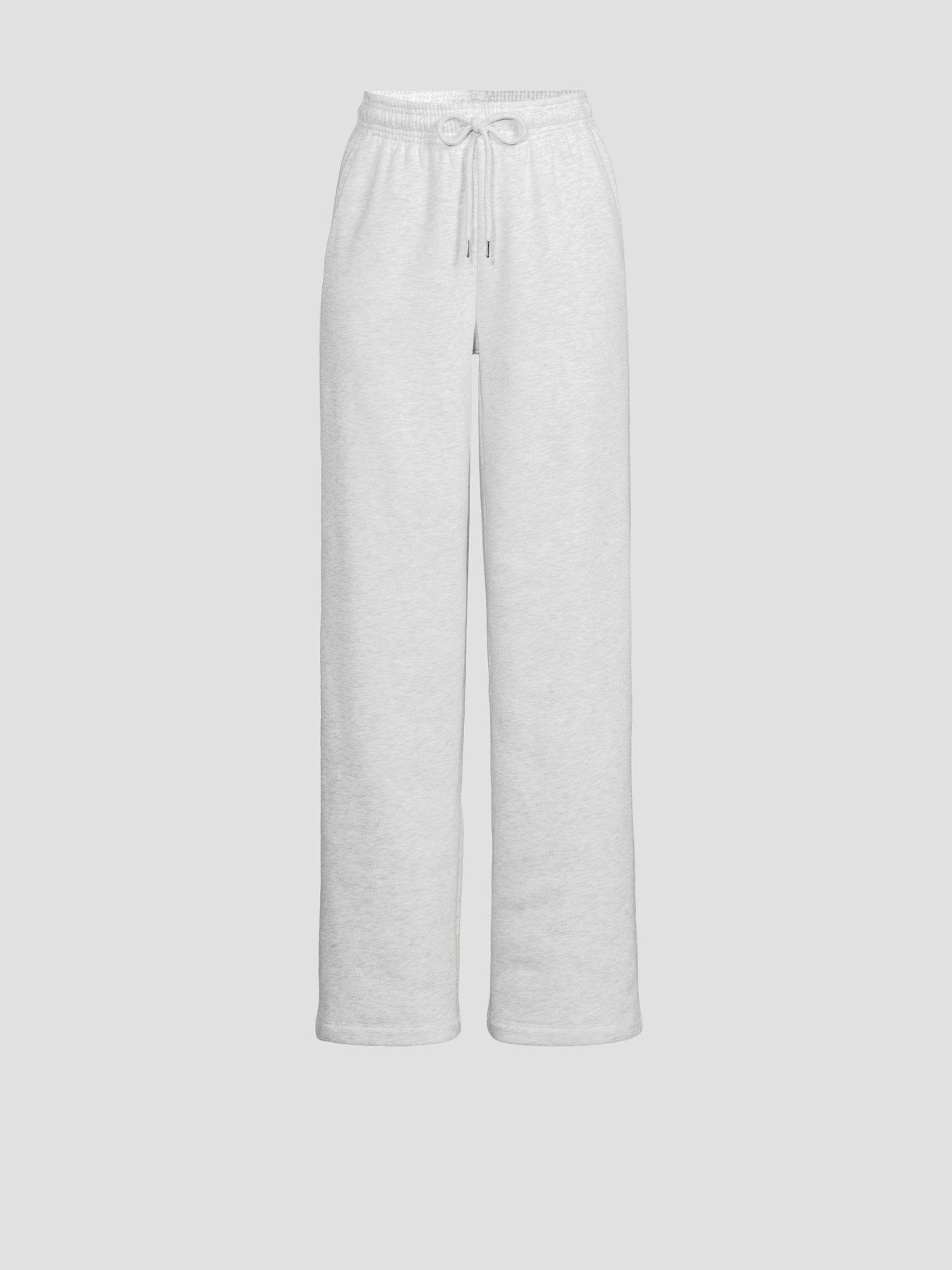 Image 7 of 7 of The Very Collection Womens Wide Leg Relaxed Jogging Bottoms - Grey