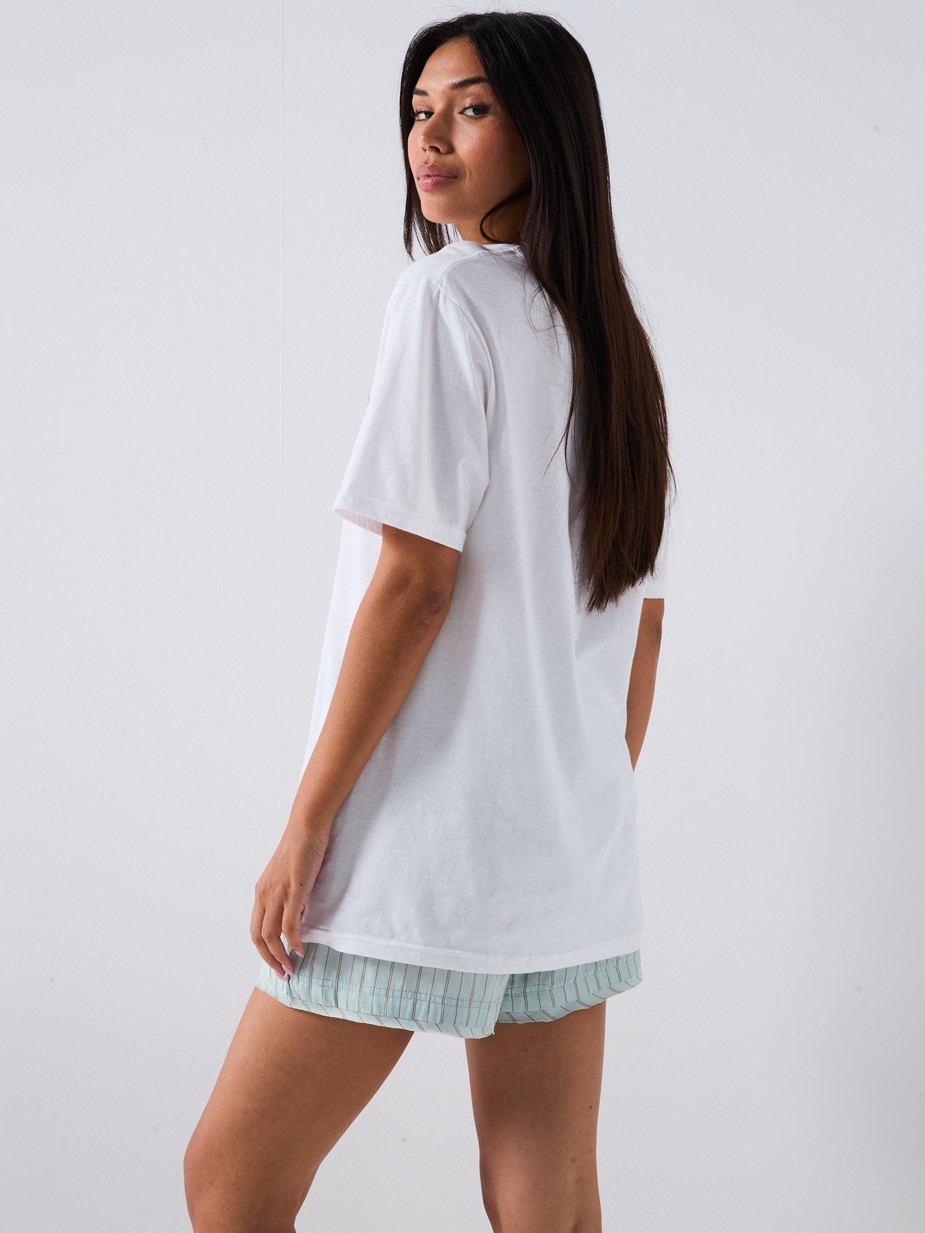 Image 2 of 5 of V by Very Cin Cin Graphic T-Shirt - White