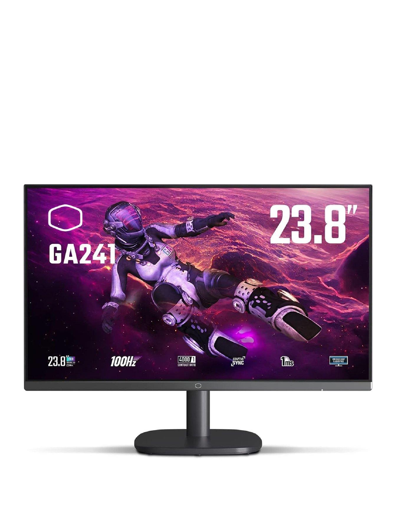 Image 1 of 5 of Cooler Master CMI-GA241-UK 100Hz 23.8in FHD (1920x1080) Widescreen VA Monitor - Black