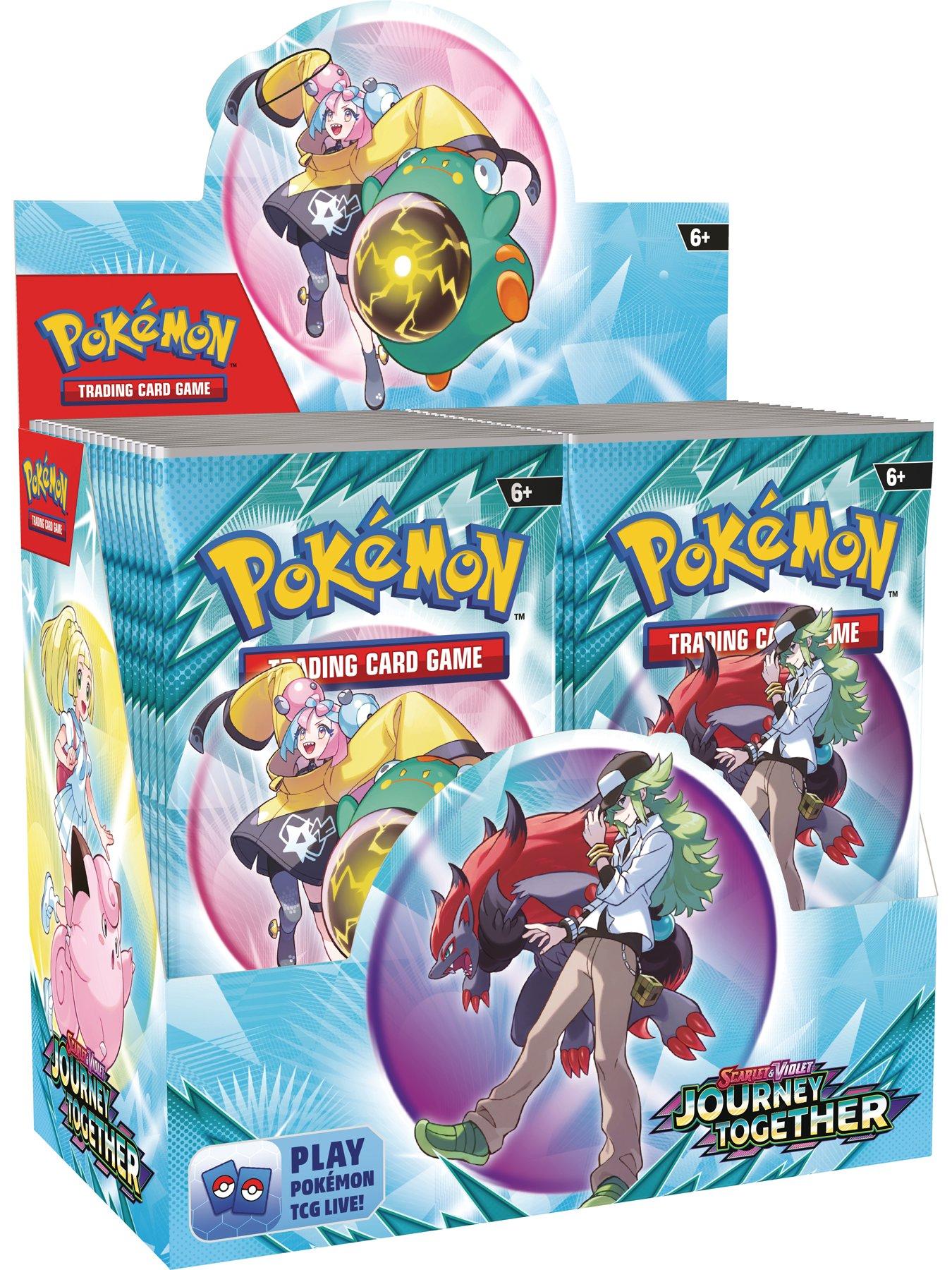 Image 2 of 5 of Pokemon TCG: SV9 - Journey Together - FULL Booster CDU
