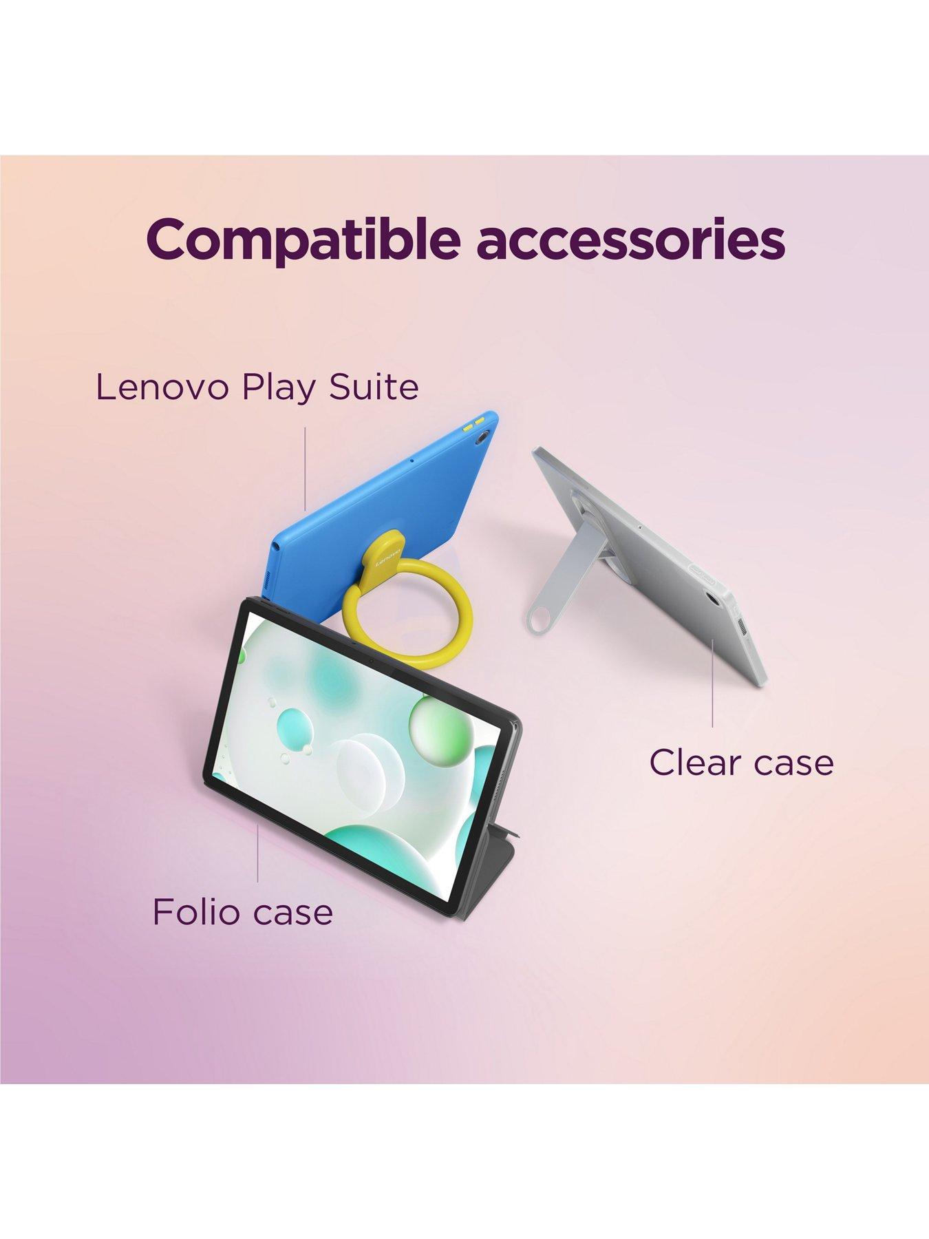 Image 7 of 7 of Lenovo Tab 10.1" 64GB Tablet with Clear Case - Grey