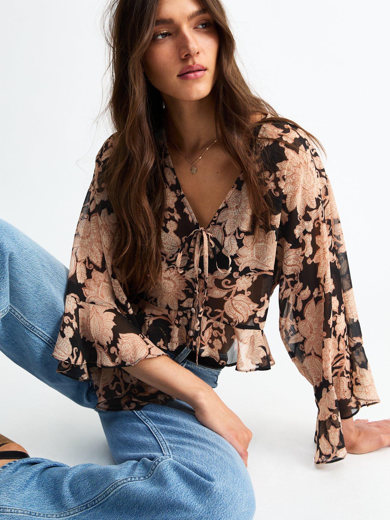 new-look-pink-paisley-print-crinkled-chiffon-blouse
