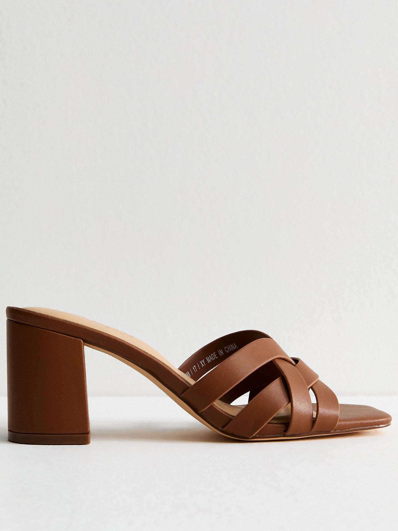 new-look-camel-brown-woven-strap-block-heel-sandals