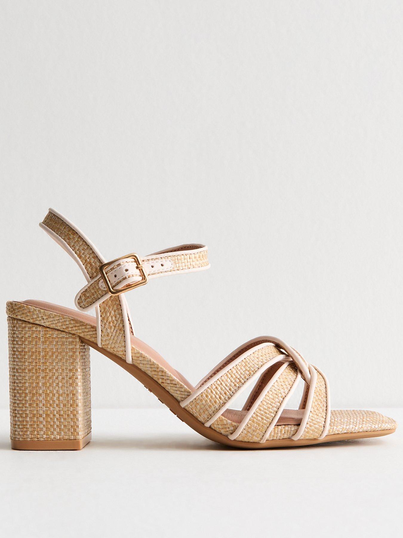 new-look-camel-raffia-look-twist-strap-sandals