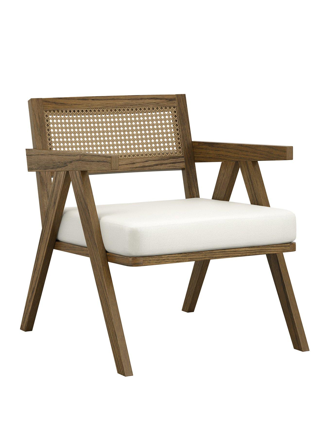 Image 3 of 6 of LPD Home Arizona Smoked Wood Chair