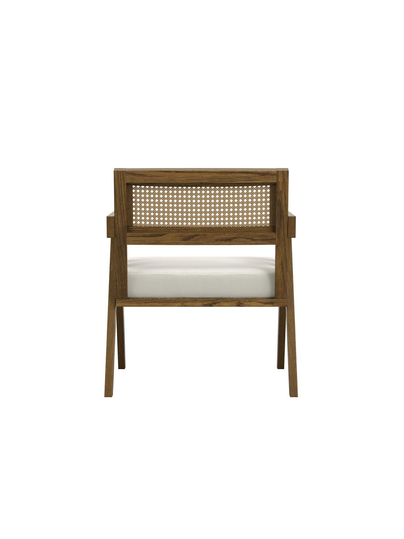 Image 5 of 6 of LPD Home Arizona Smoked Wood Chair