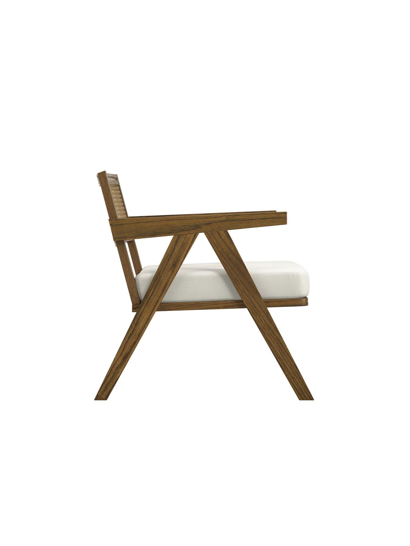 Image 6 of 6 of LPD Home Arizona Smoked Wood Chair
