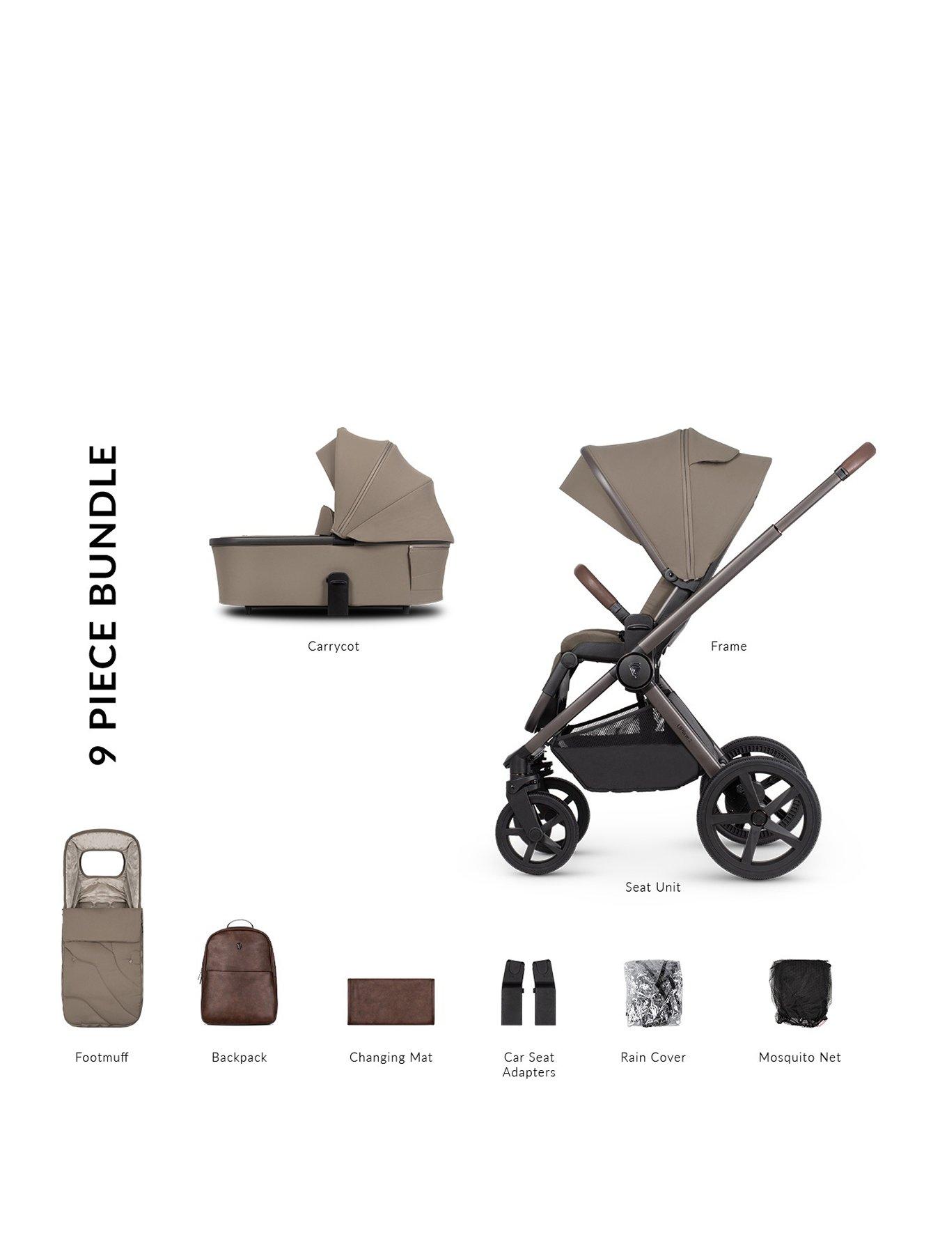 undefined Upline 2 SE -  2in1 Pushchair and Accessories - Powder