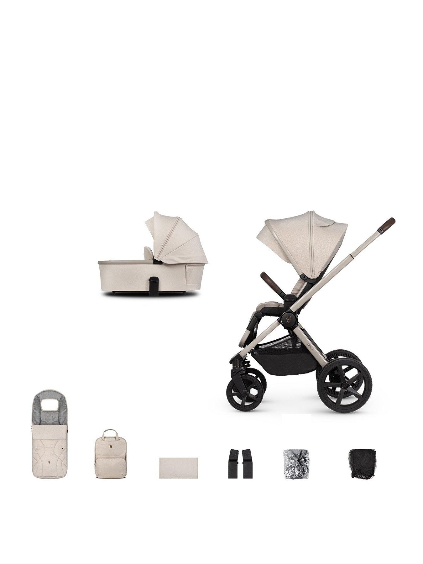 undefined Upline 2 - 2in1 Pushchair and Accessories - Stone Beige