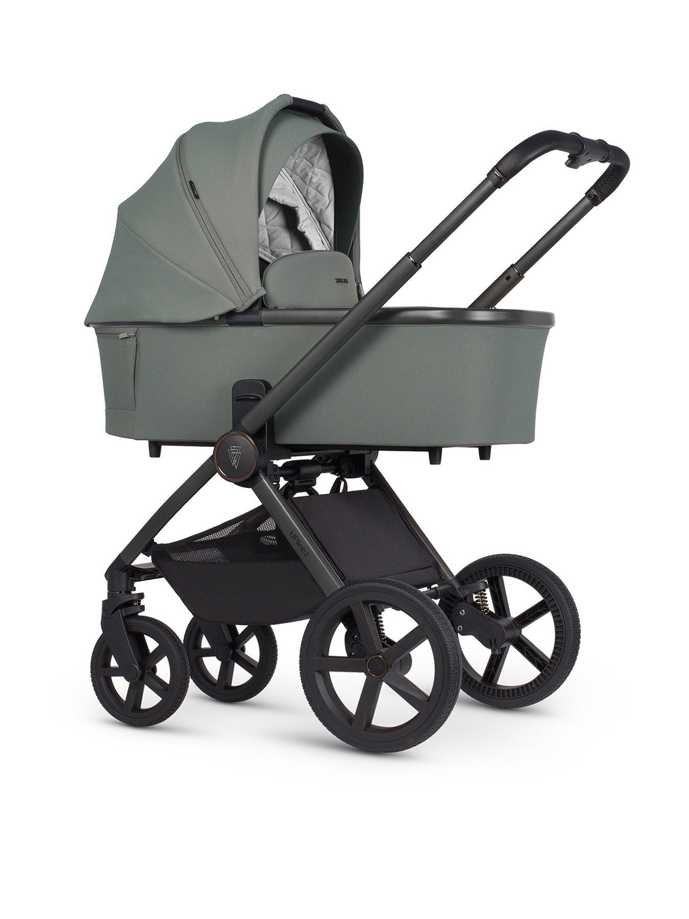  image of venicci-upline-2-2in1-pushchair-and-accessories-aloe