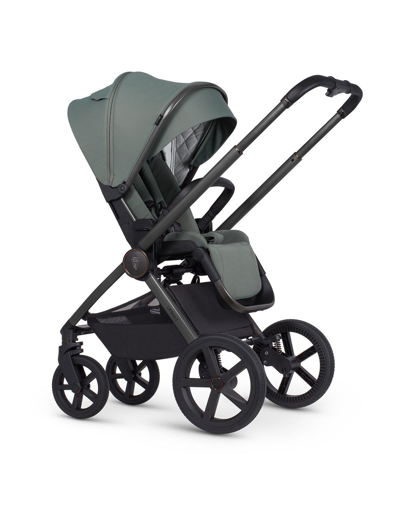  image of venicci-upline-2-2in1-pushchair-and-accessories-aloe