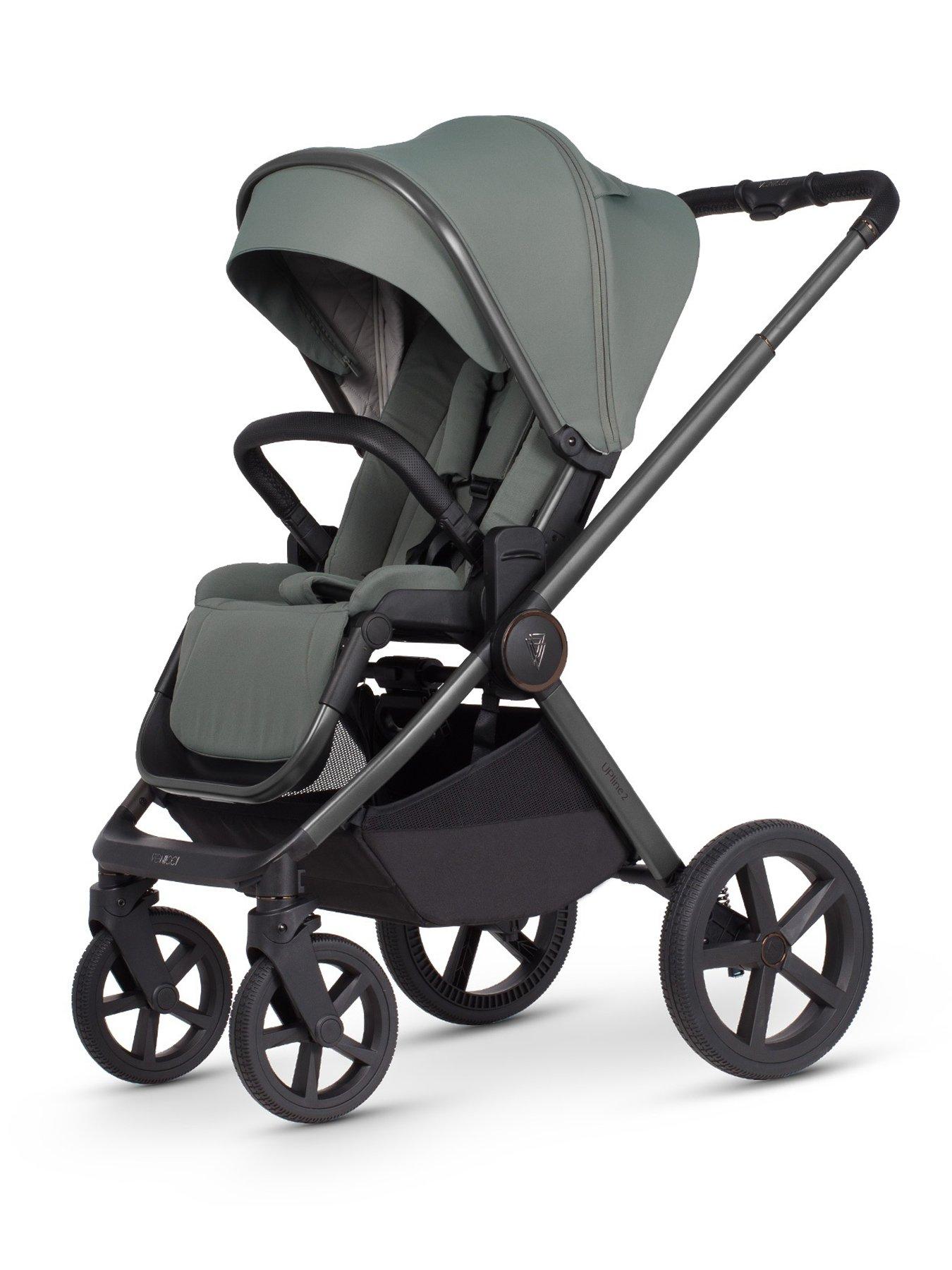  image of venicci-upline-2-2in1-pushchair-and-accessories-aloe