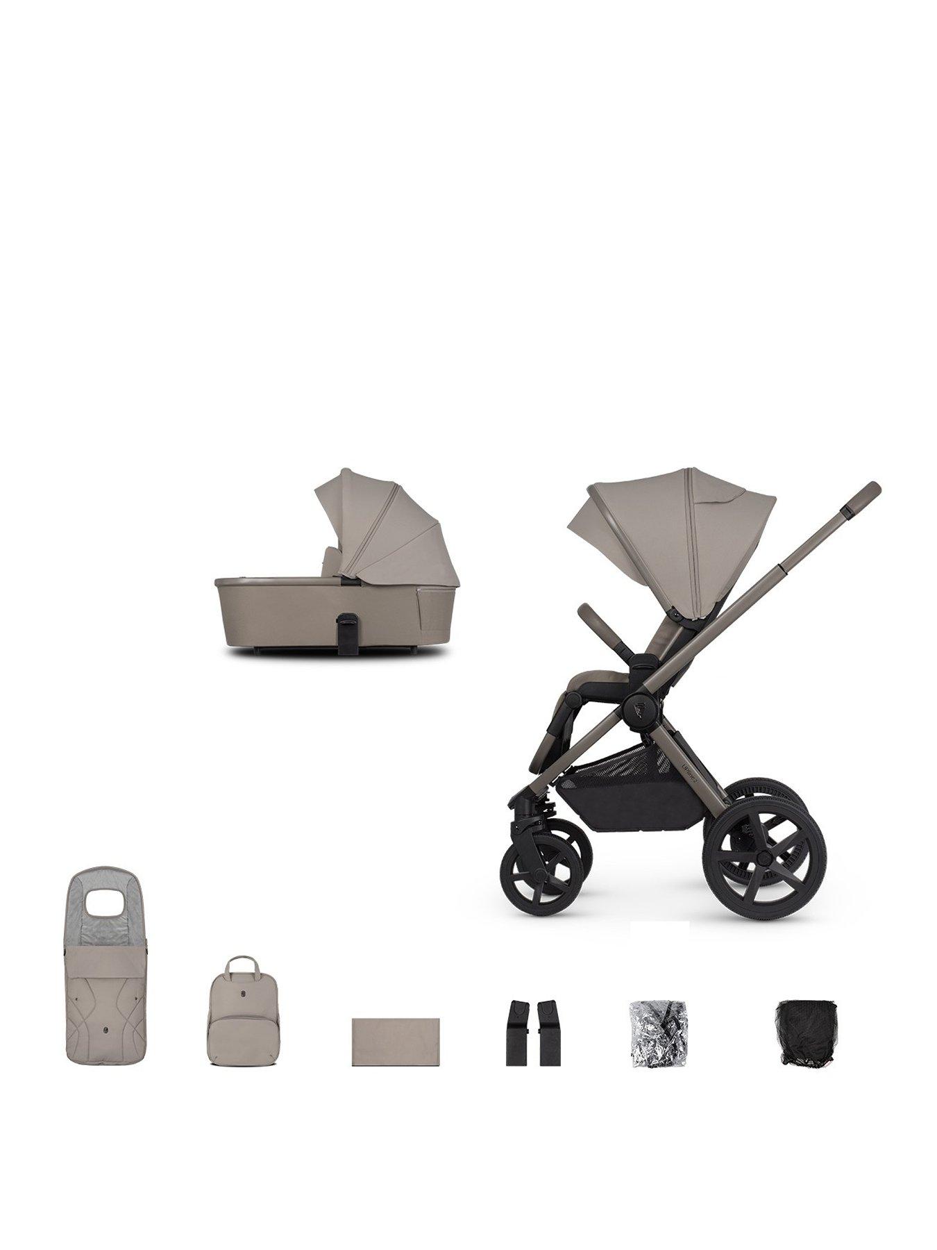  image of venicci-upline-2-2in1-pushchair-and-accessories-taupe