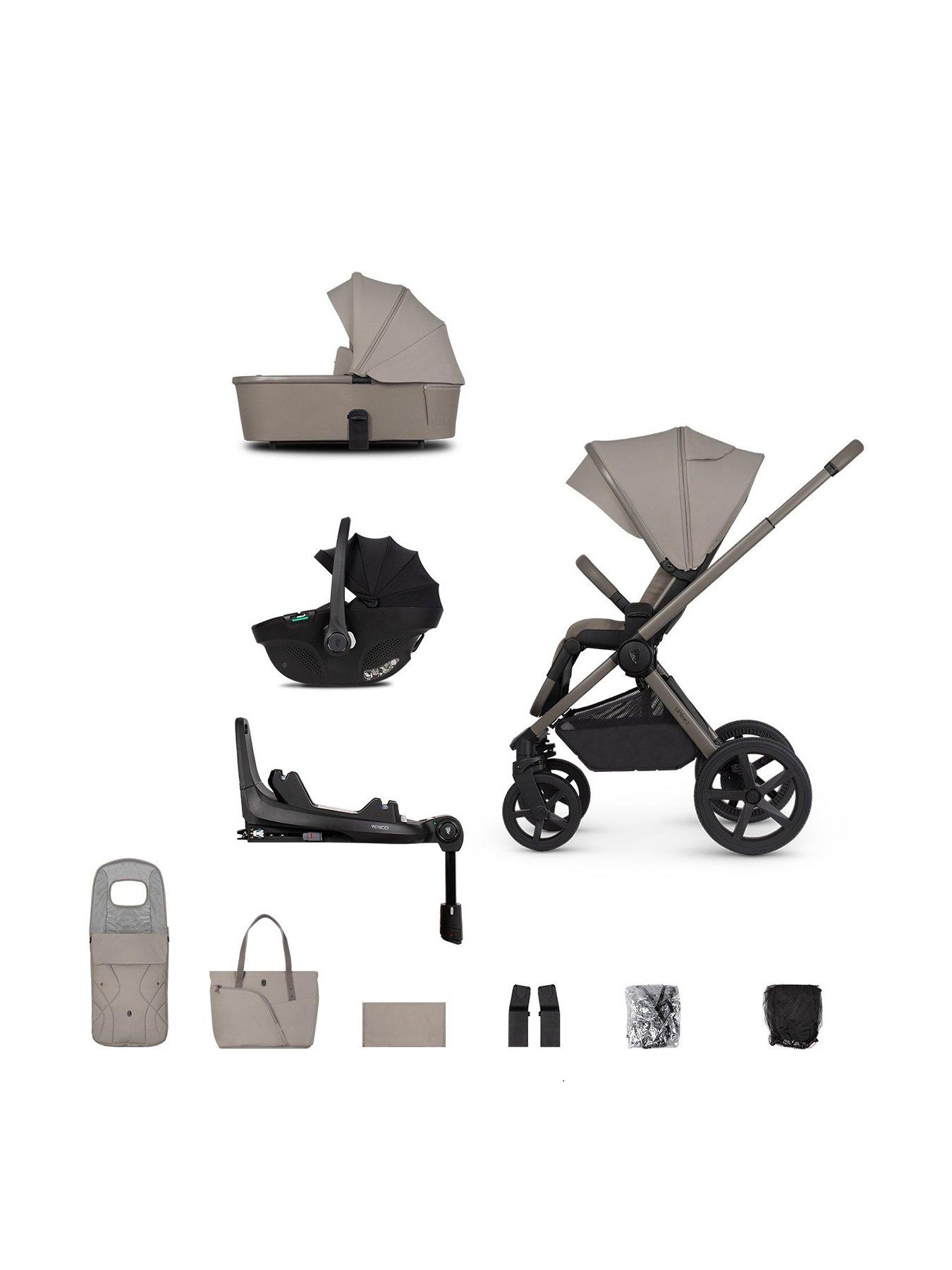 Venicci Upline 2 - 2in1 Pushchair and Accessories - Taupe