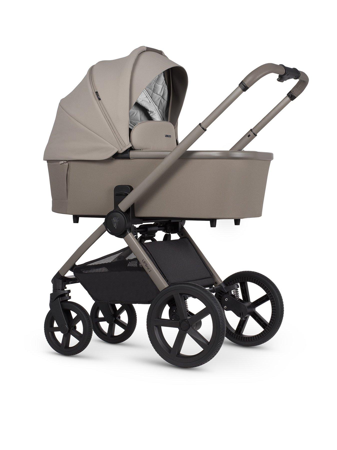  image of venicci-upline-2-2in1-pushchair-and-accessories-taupe