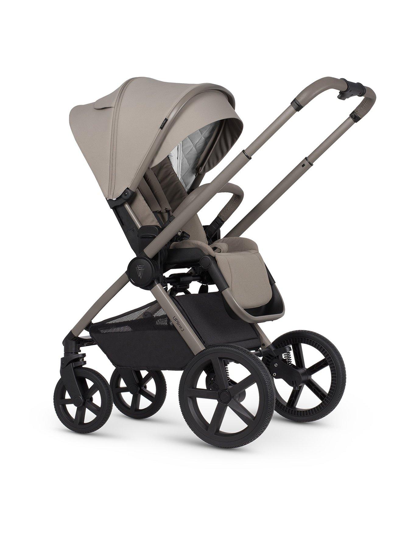  image of venicci-upline-2-2in1-pushchair-and-accessories-taupe