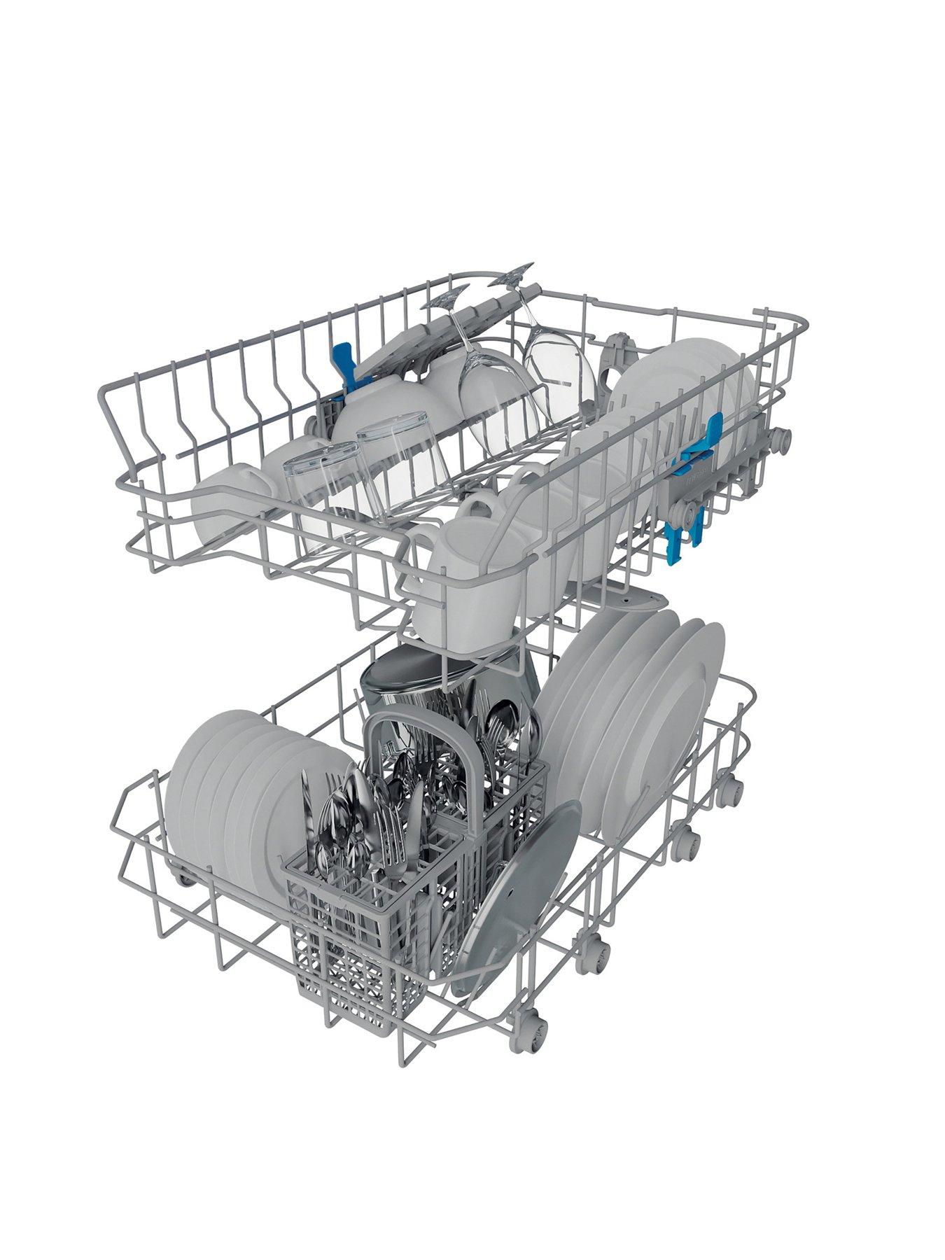 Image 6 of 7 of Indesit IN2ID10CS80UK Push&amp;Go Integrated Slimline Dishwasher - White
