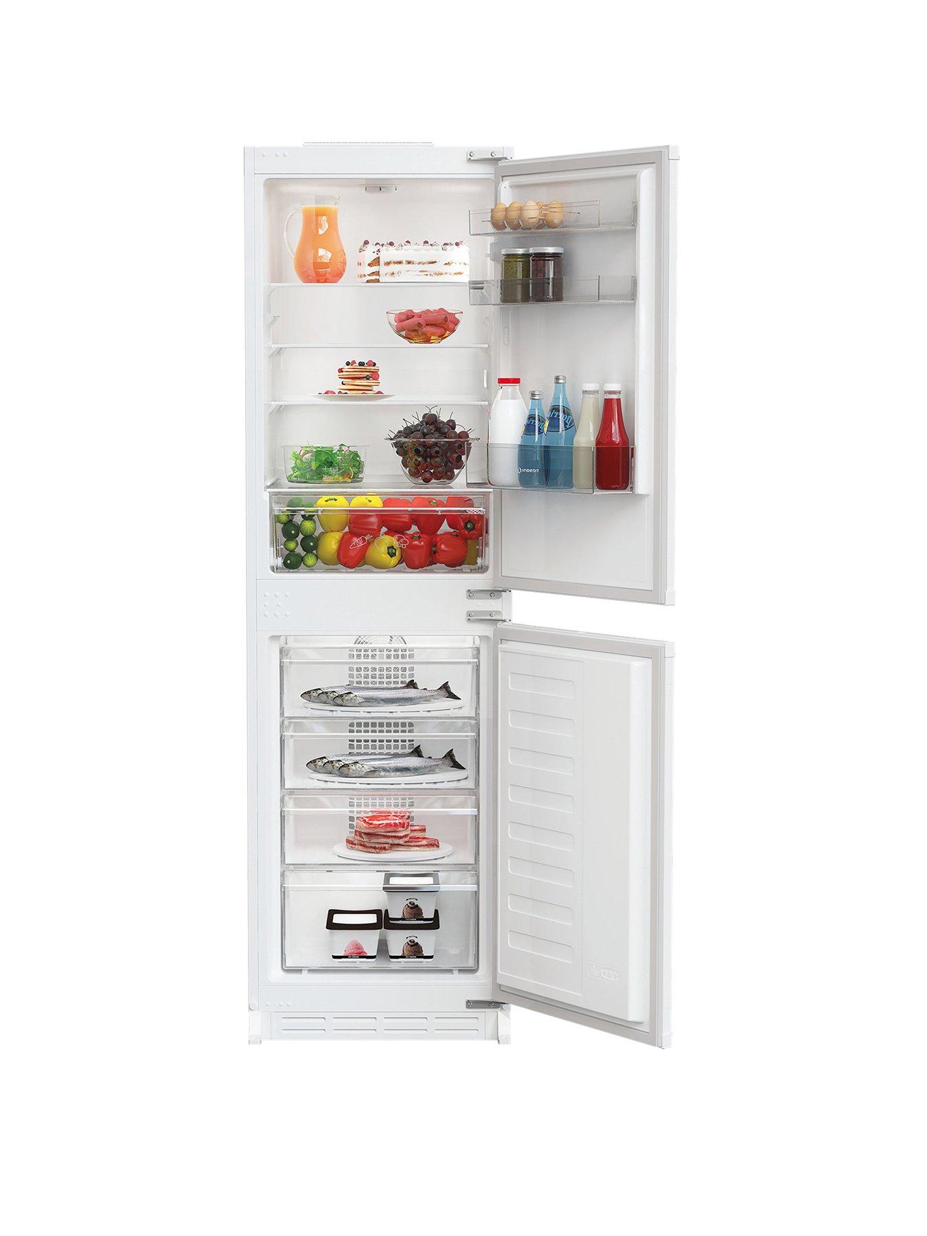 Image 1 of 4 of Indesit KINH1261B4UK Integrated Fridge Freezer - White