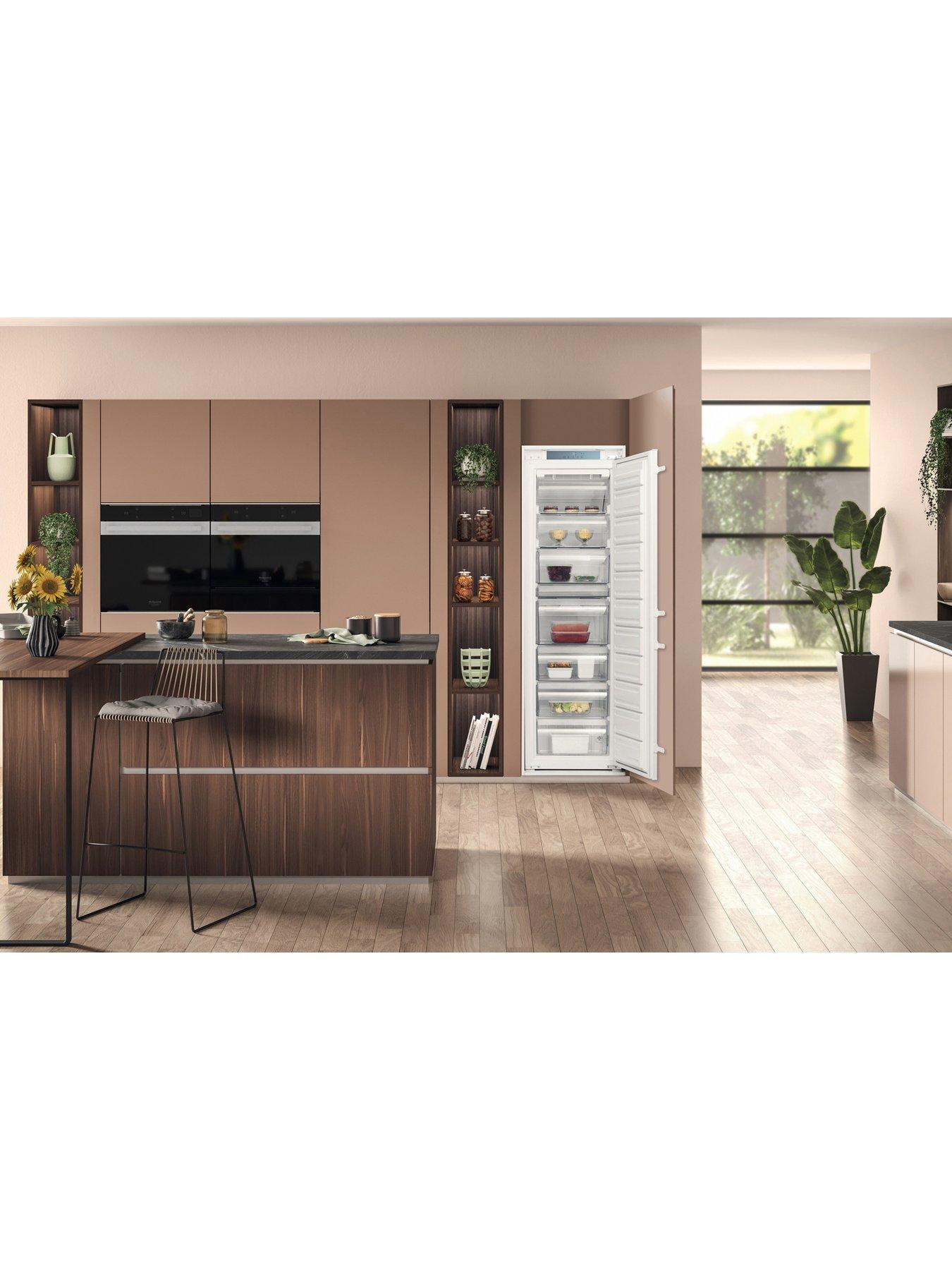 Image 3 of 5 of Hotpoint HTSD18F013H1 Integrated Tall Freezer - White