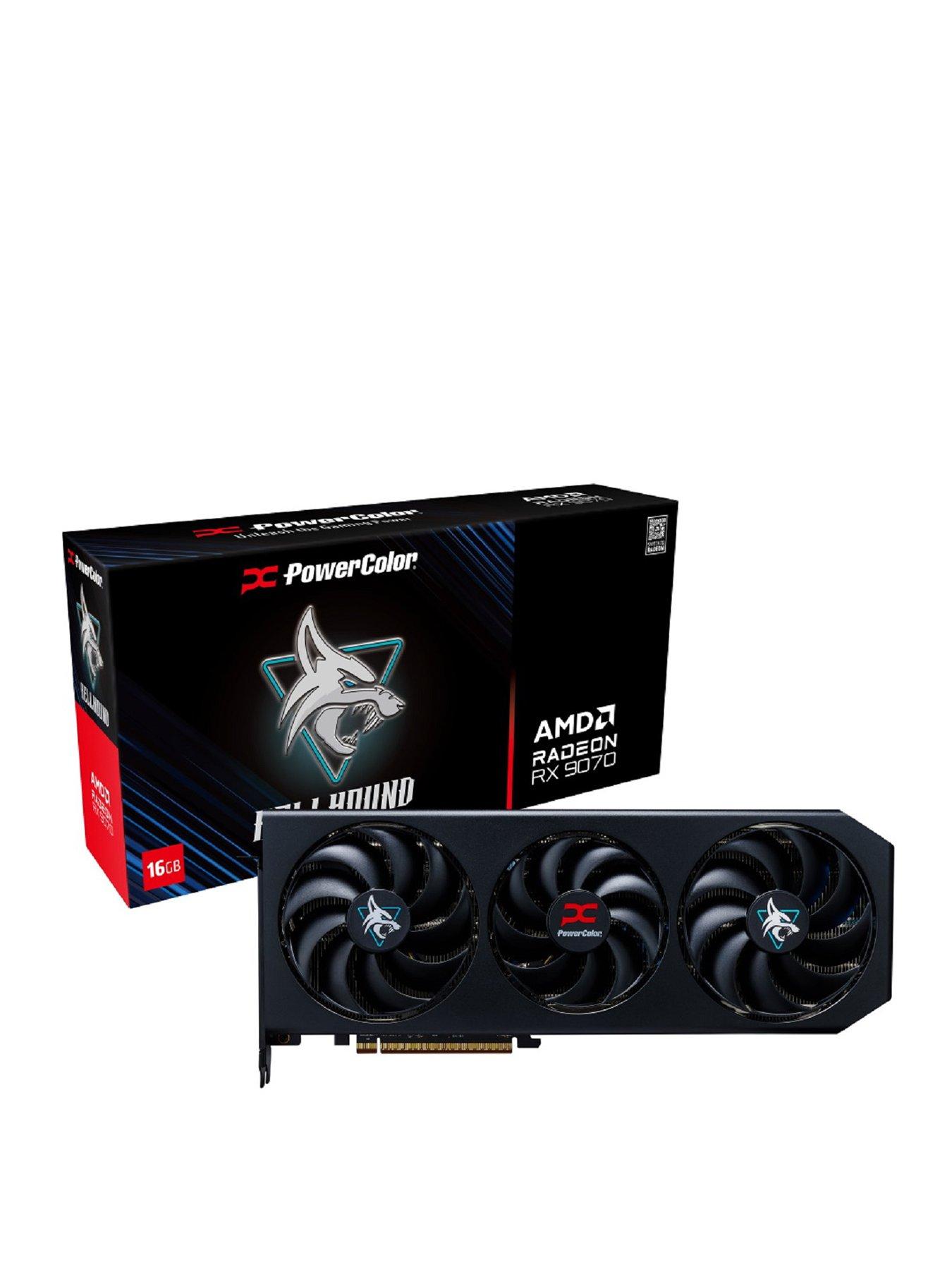 Image 1 of 4 of PowerColor RX 9070 16gb Oc Hellhound