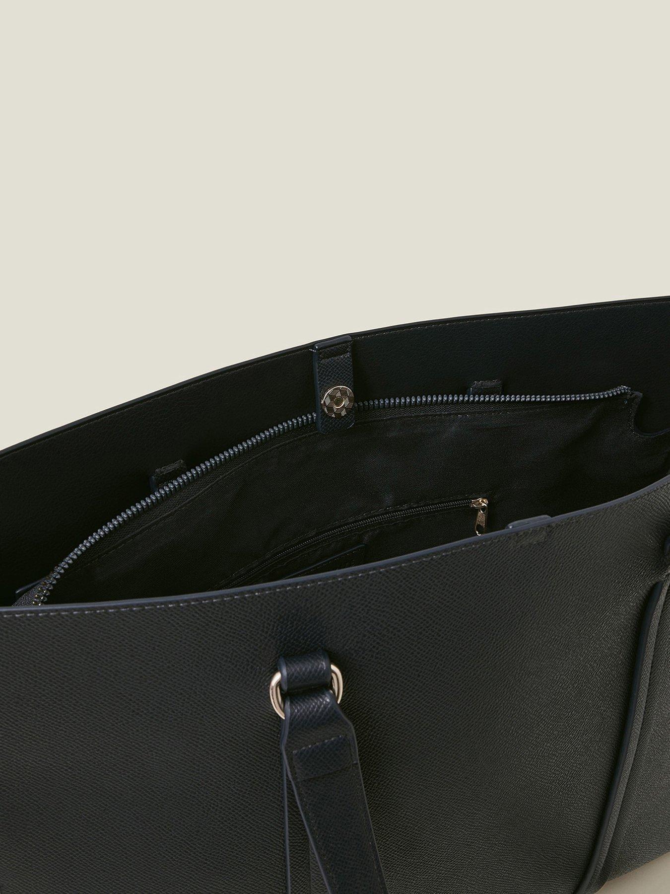  image of accessorize-alex-tote-bag-navy
