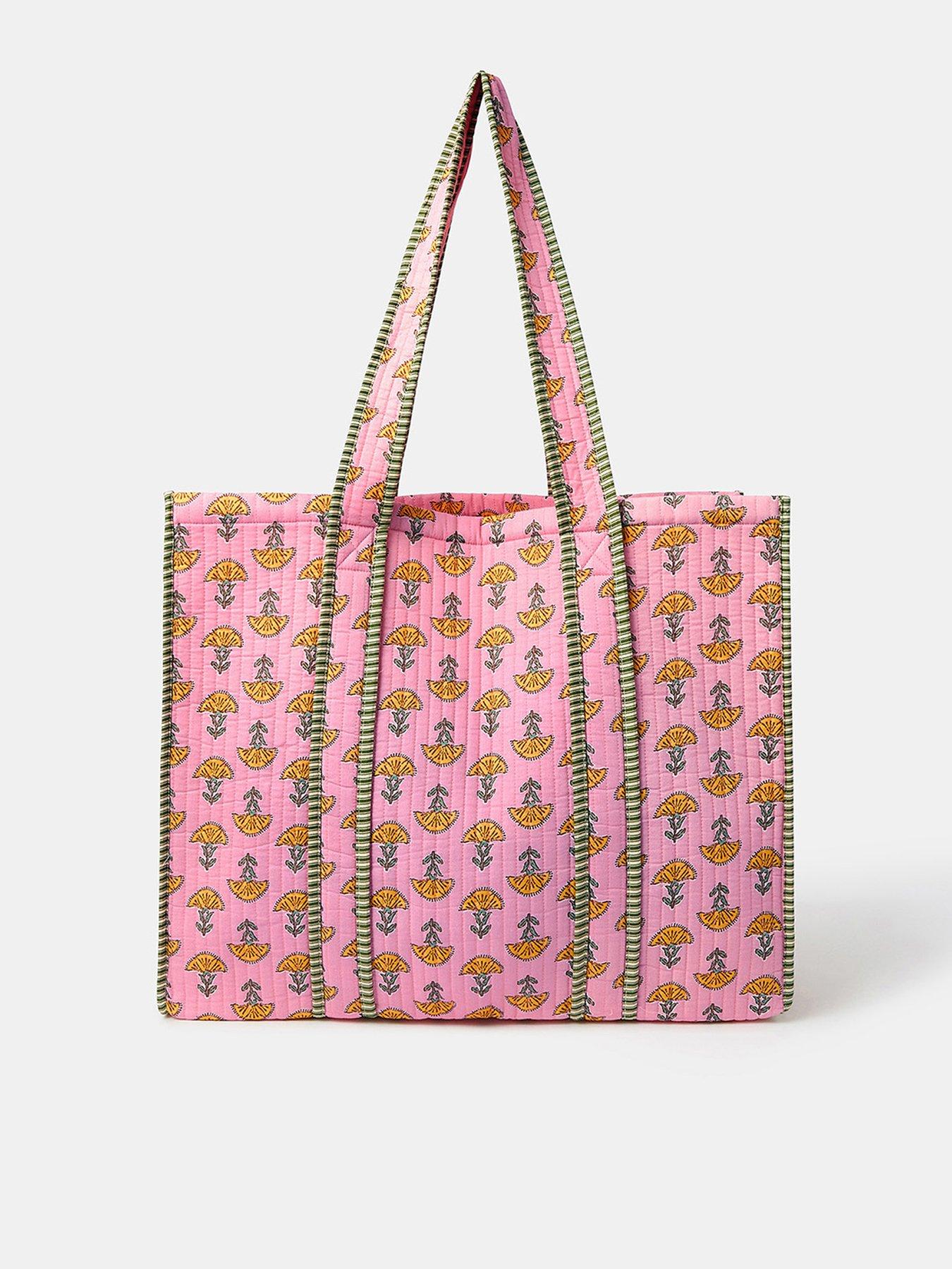 accessorize-block-print-quilted-tote-bag-pink