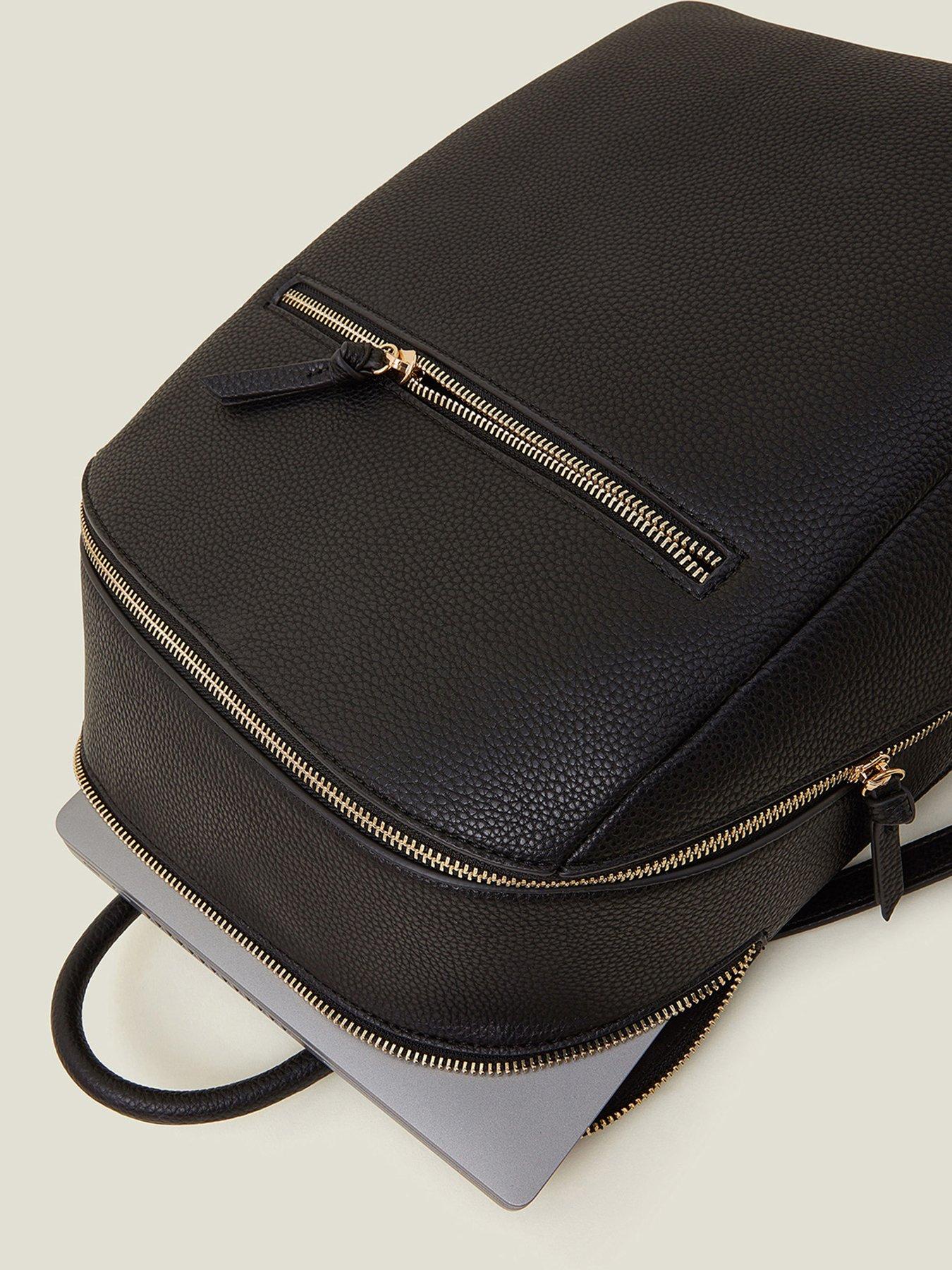  image of accessorize-amber-backpack-black