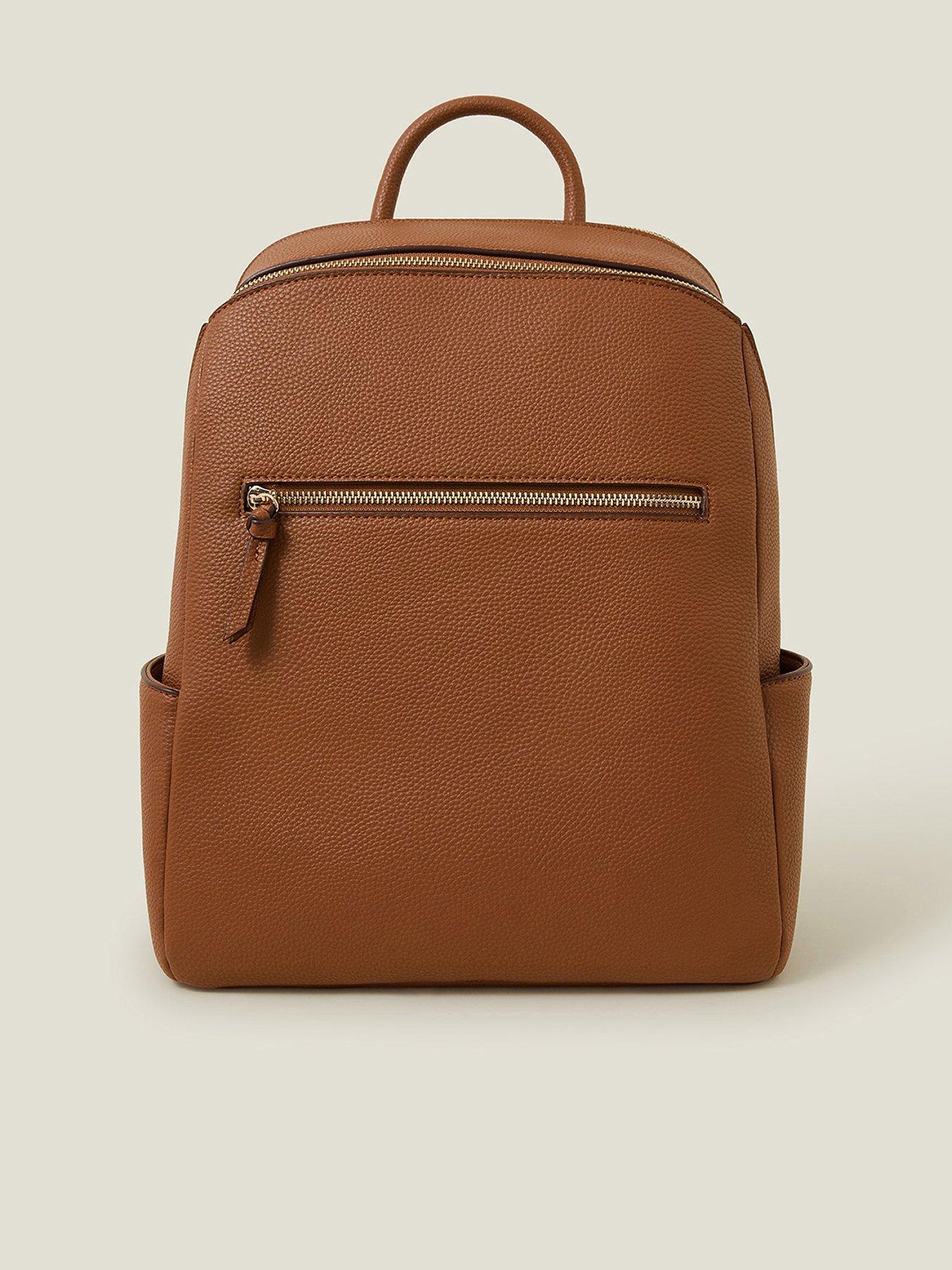  image of accessorize-amber-backpack-tan