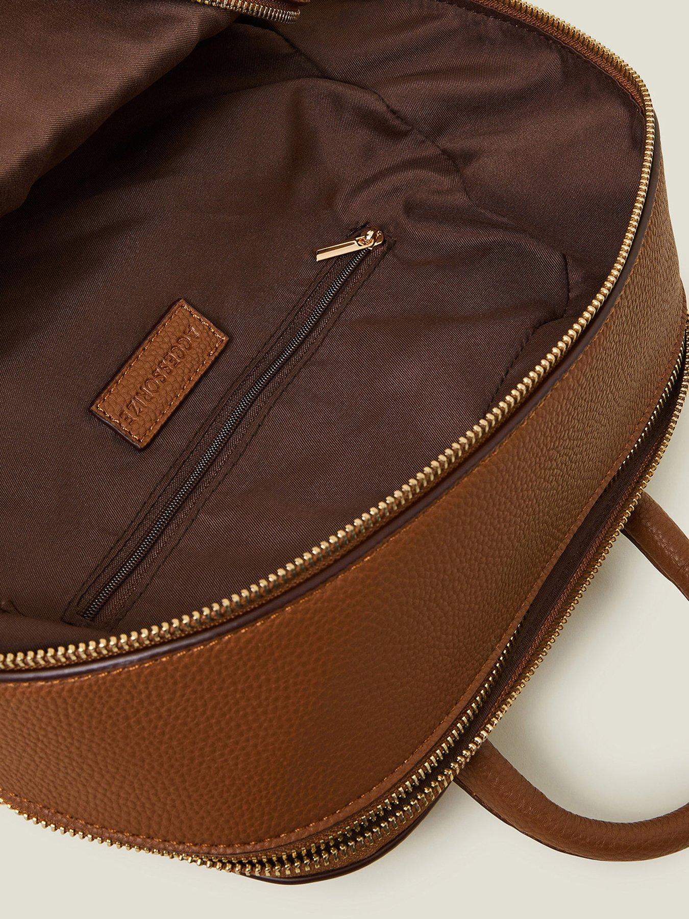  image of accessorize-amber-backpack-tan