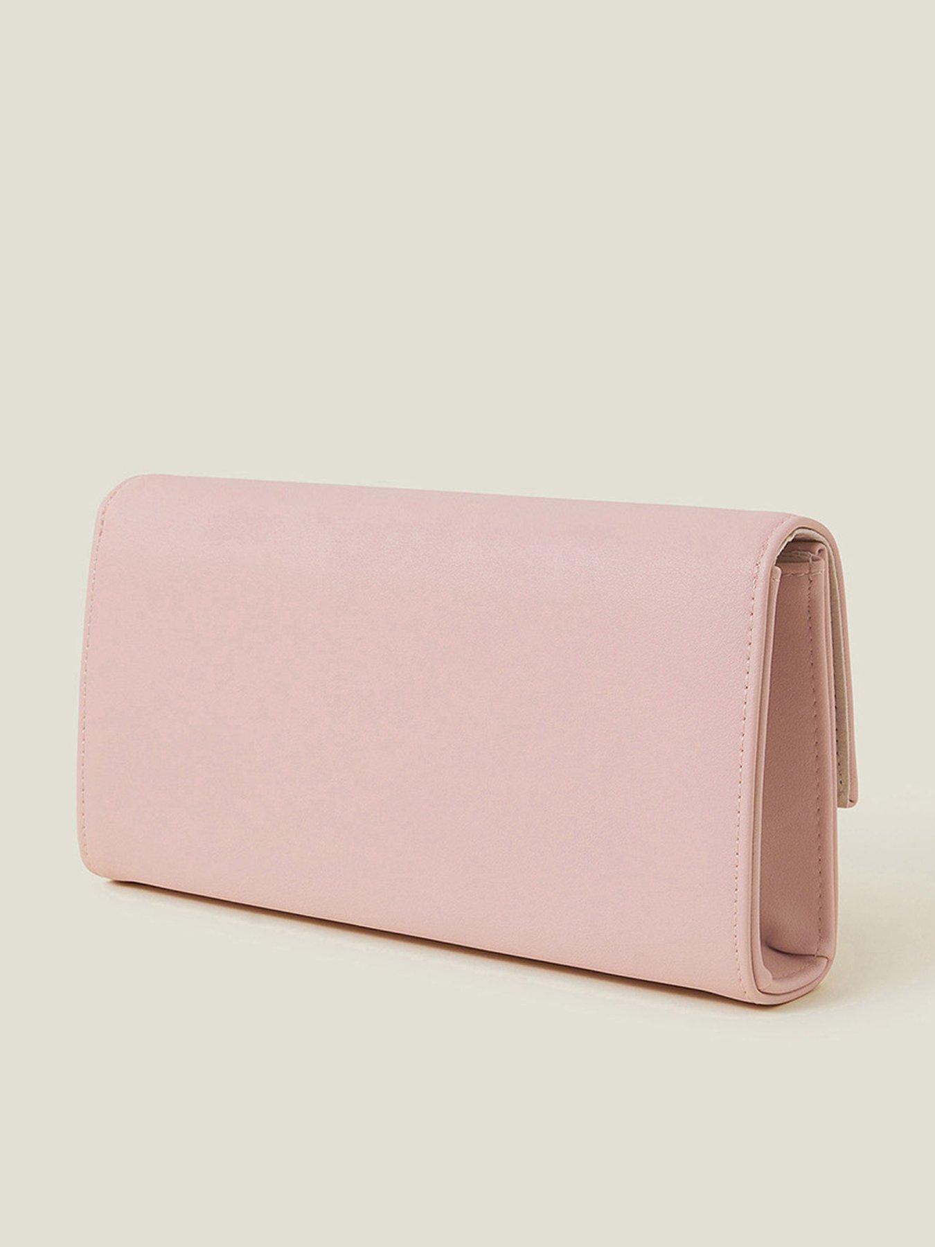  image of accessorize-bow-clutch-nude