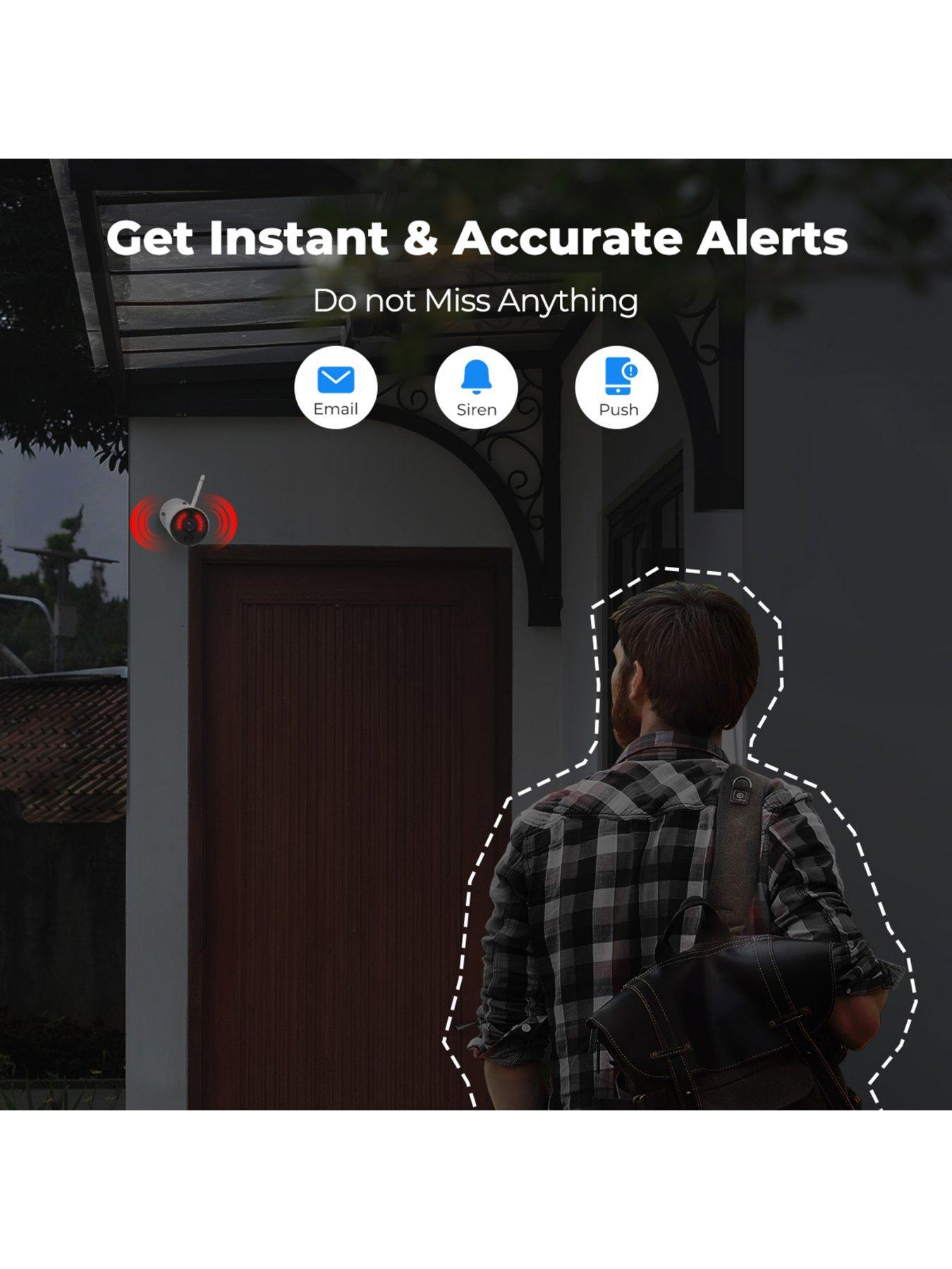 Image 4 of 6 of Reolink 3MP Wi-Fi Battery Security Camera for Outdoors, Smart Detection, No Monthly Fees, Argus Series B320+Solar Panel + 64GB SD Card