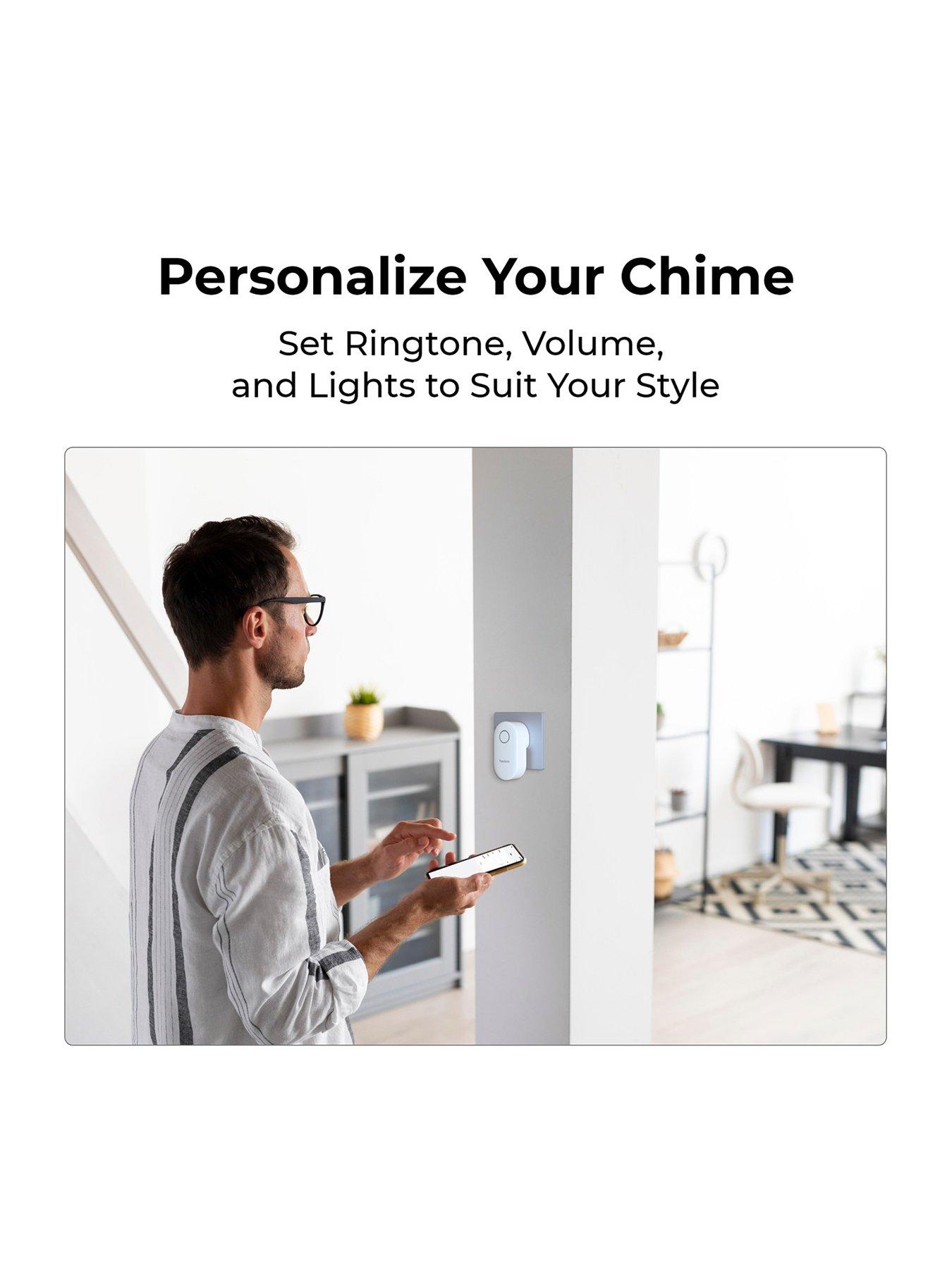  image of reolink-2k-4mp-battery-doorbell-smart-detection-amp-chime-included-245ghz-wifi-night-vision-2-way-talk-d340b-with-chime-64gb-sd-card