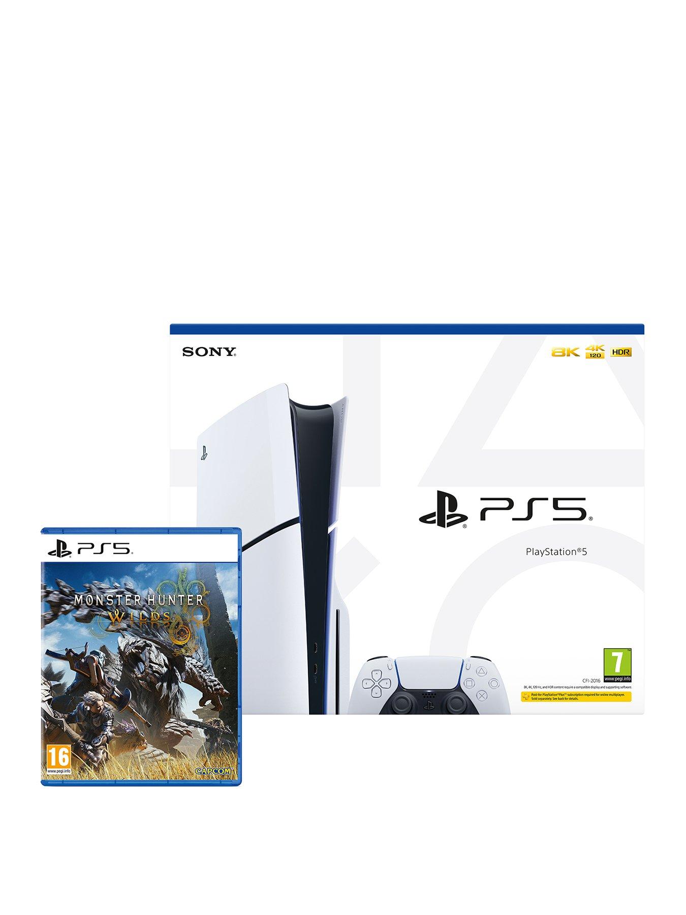 undefined Disc Console  &  Monster Hunter Wilds