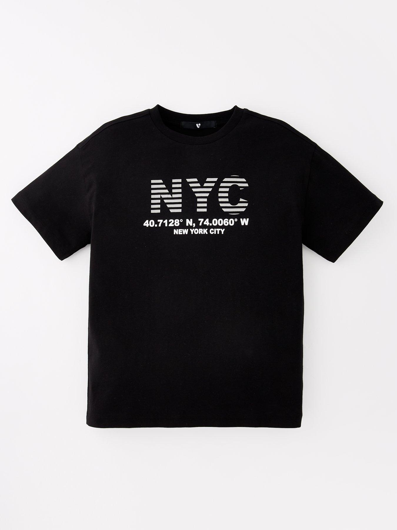The Very Collection Boys NYC T-shirt - Black