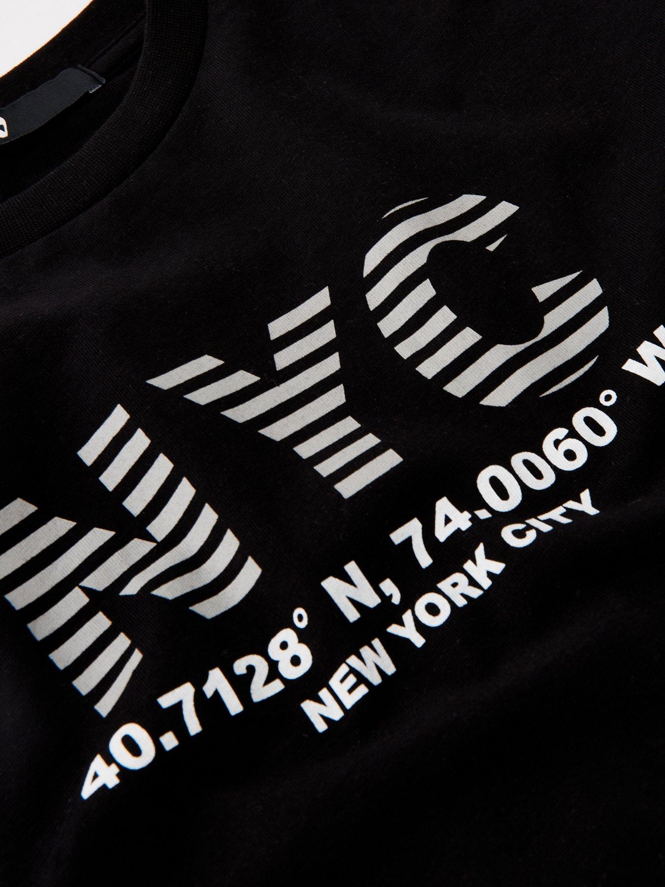 Image 4 of 4 of V by Very Boys NYC T-shirt - Black