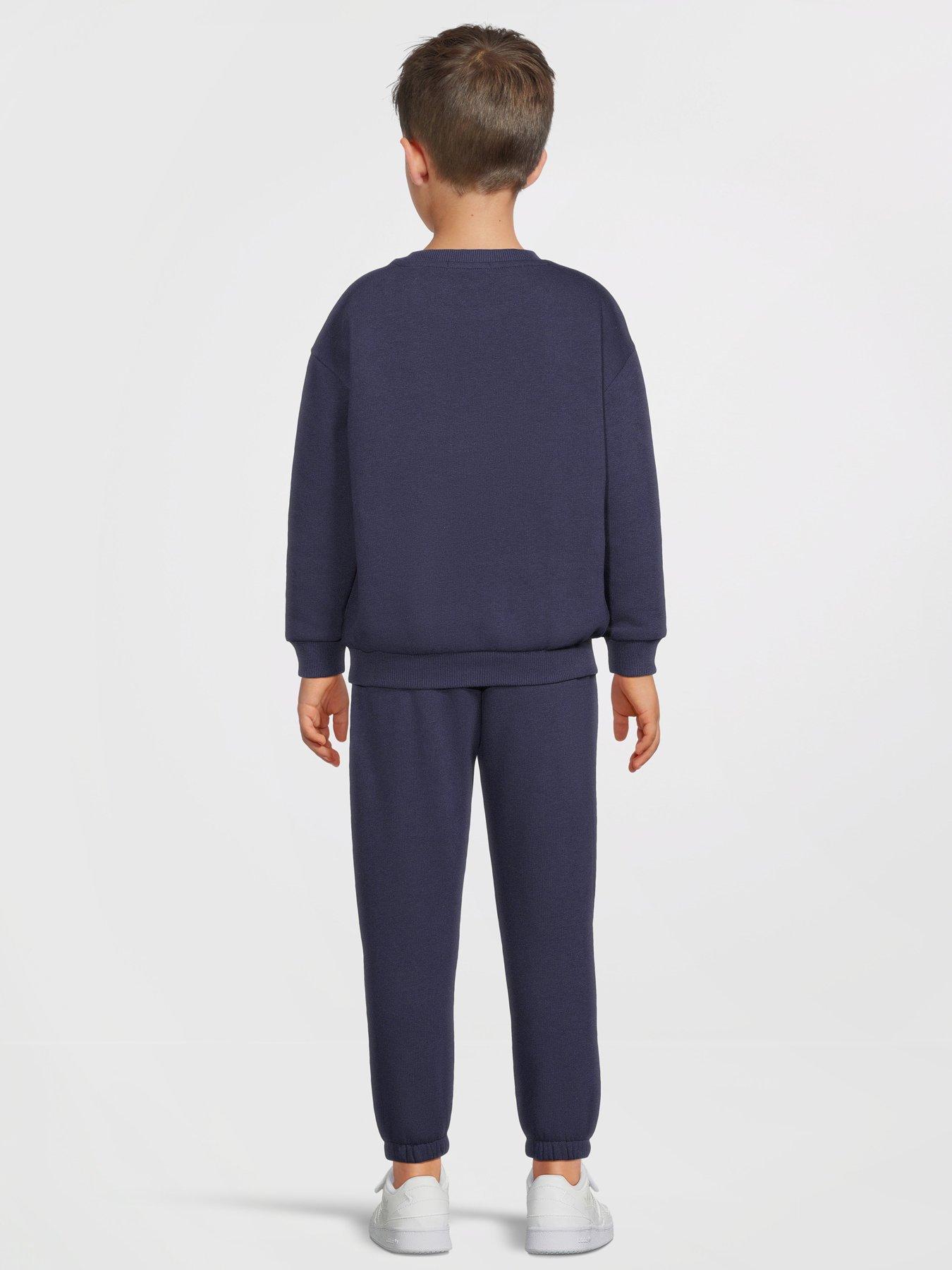 Image 2 of 6 of V by Very Sweat And Jogger Set - Navy