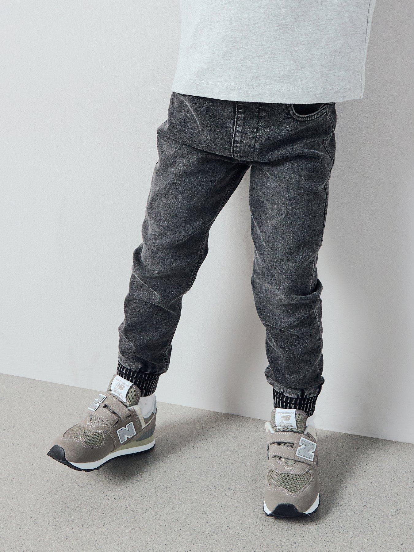  image of the-very-collection-boys-cargo-jeans-grey