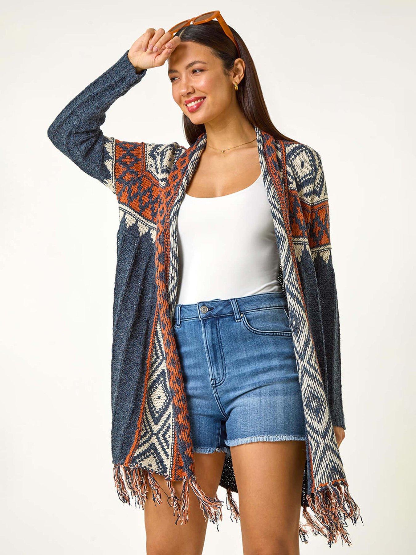 roman-geo-patterned-longline-fringe-cardigan-blue