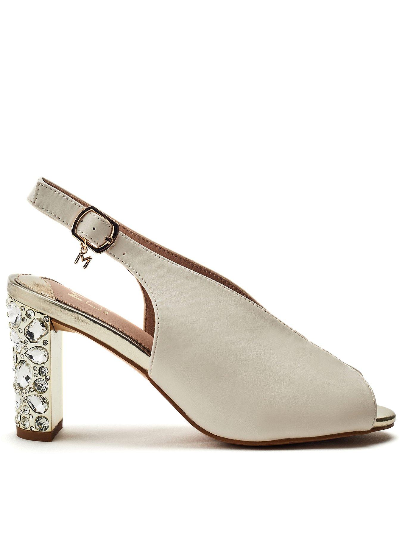 Image 1 of 4 of Moda In Pelle Maeva High Occasion Sandal - Off White
