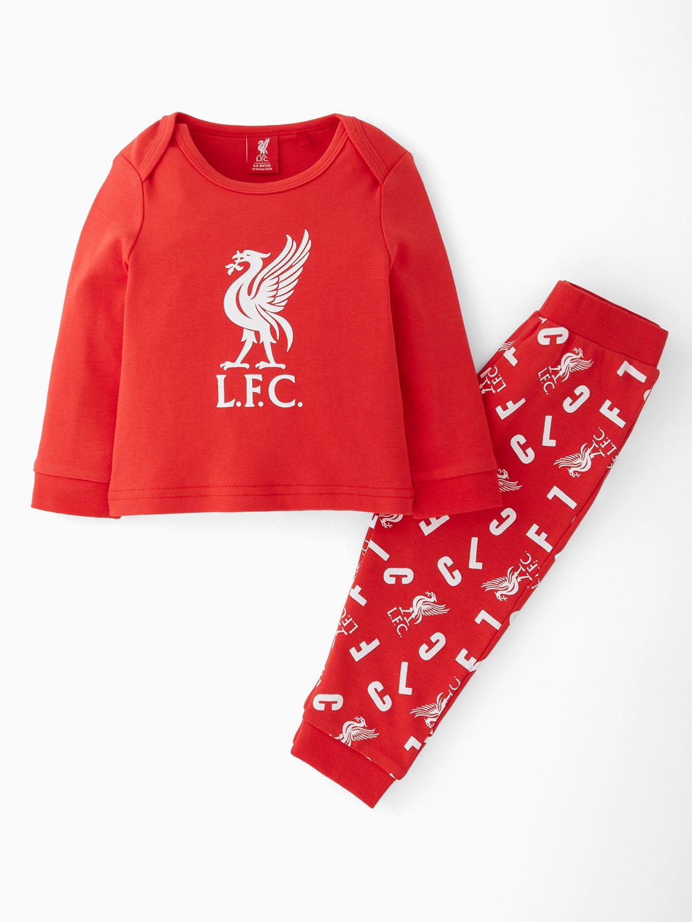 Liverpool FC Baby Long Sleeve Pyjamas - Red | Littlewoods