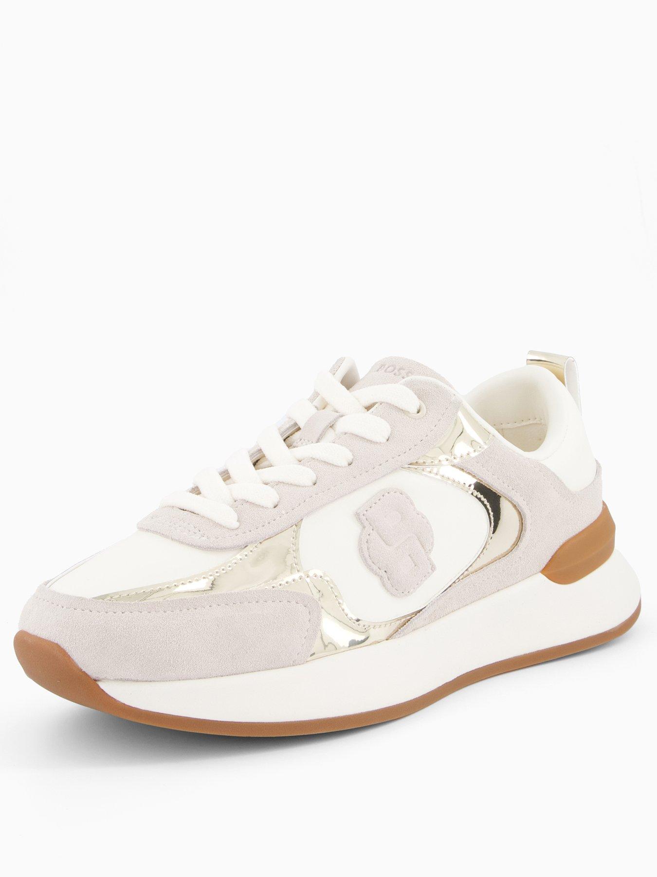 Image 2 of 7 of BOSS B Icon Runner Trainers - White