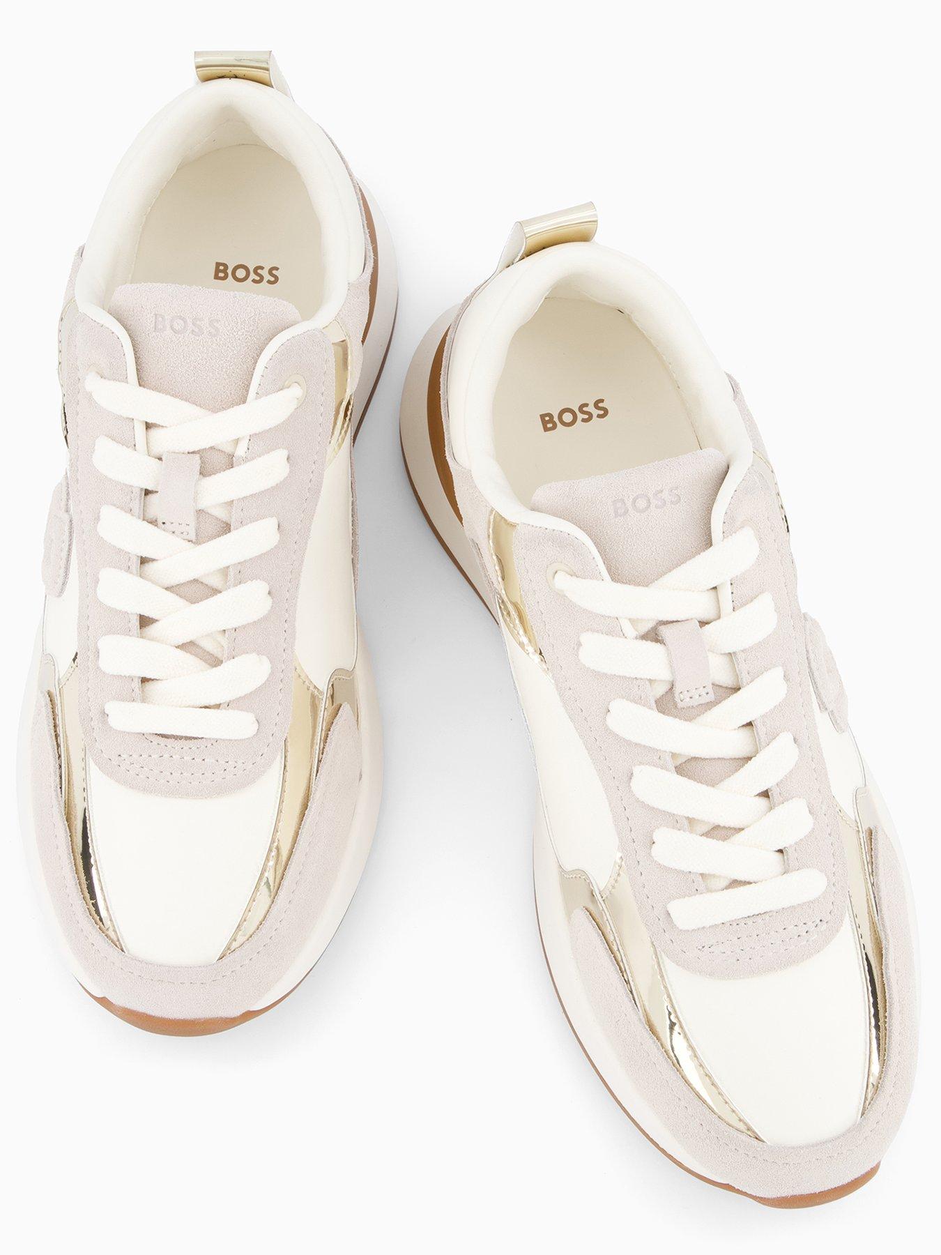 Image 3 of 7 of BOSS B Icon Runner Trainers - White