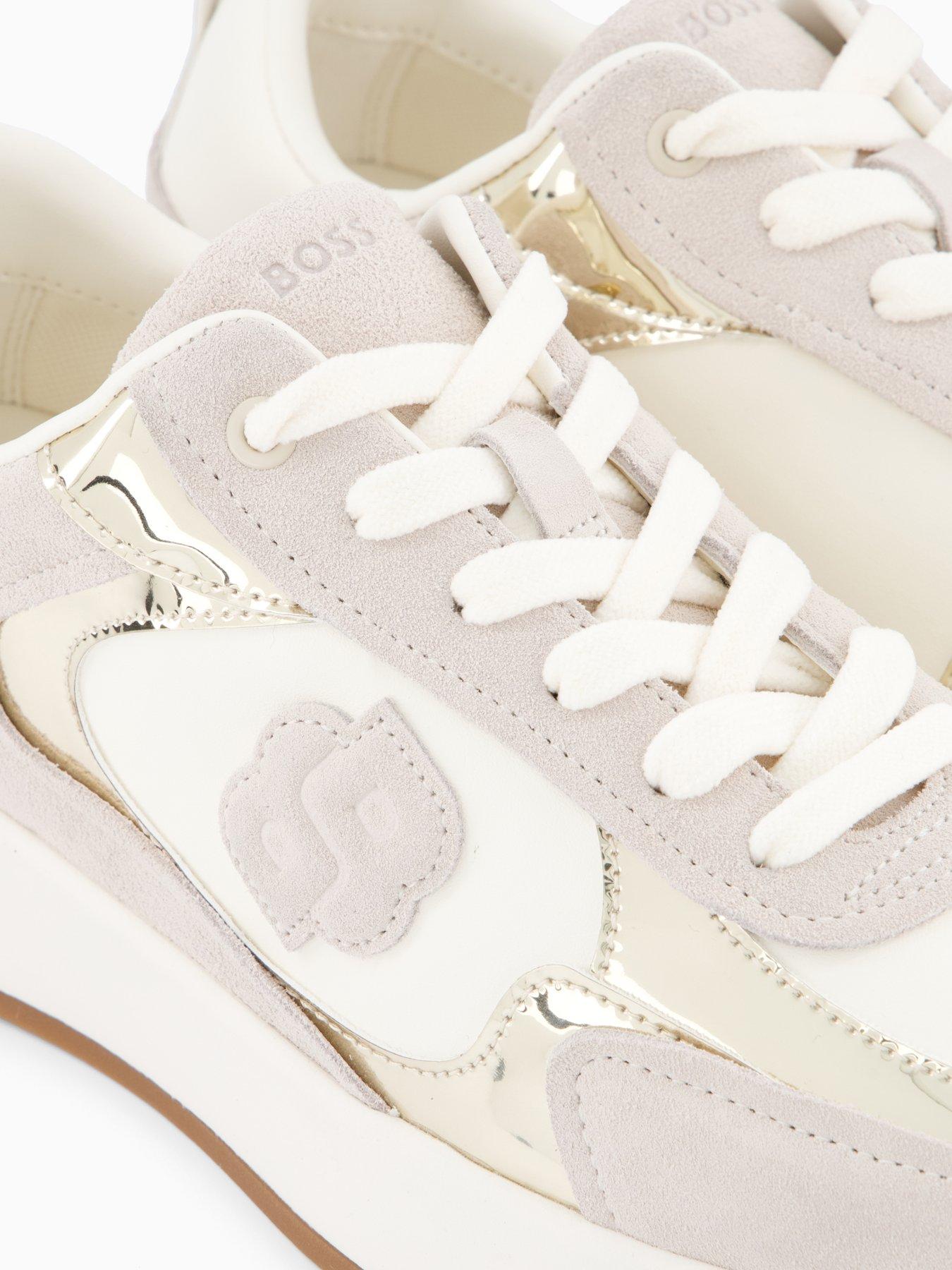 Image 5 of 7 of BOSS B Icon Runner Trainers - White