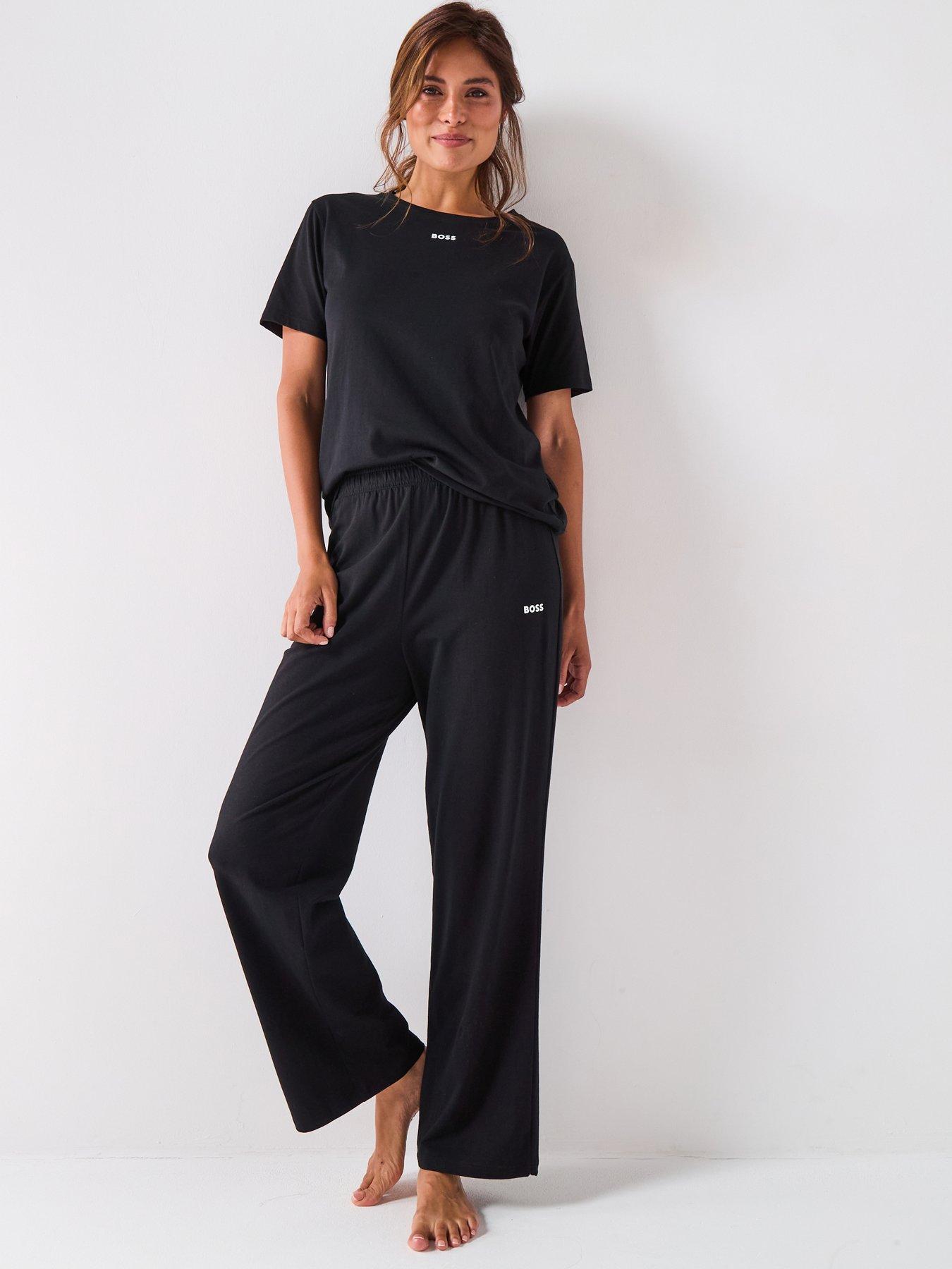 Image 1 of 4 of BOSS Shorts Pyjama Set - Black