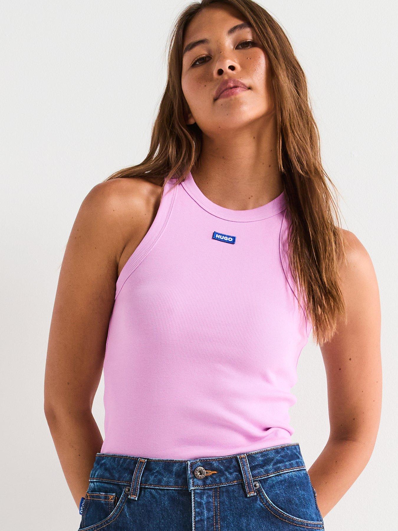 HUGO Easy Tank Top - Pink