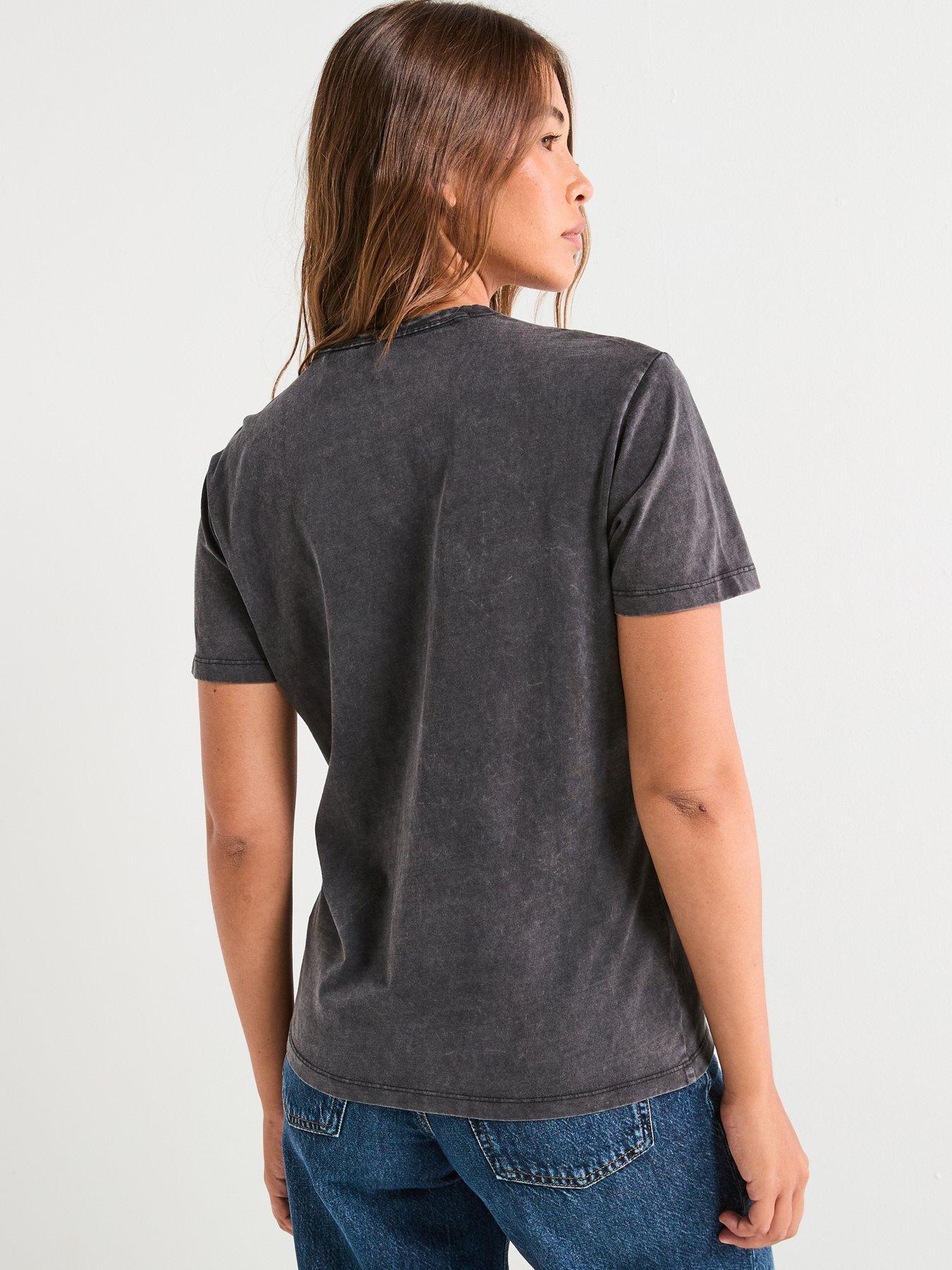 Image 2 of 4 of HUGO Damacia Logo T-Shirt - Black