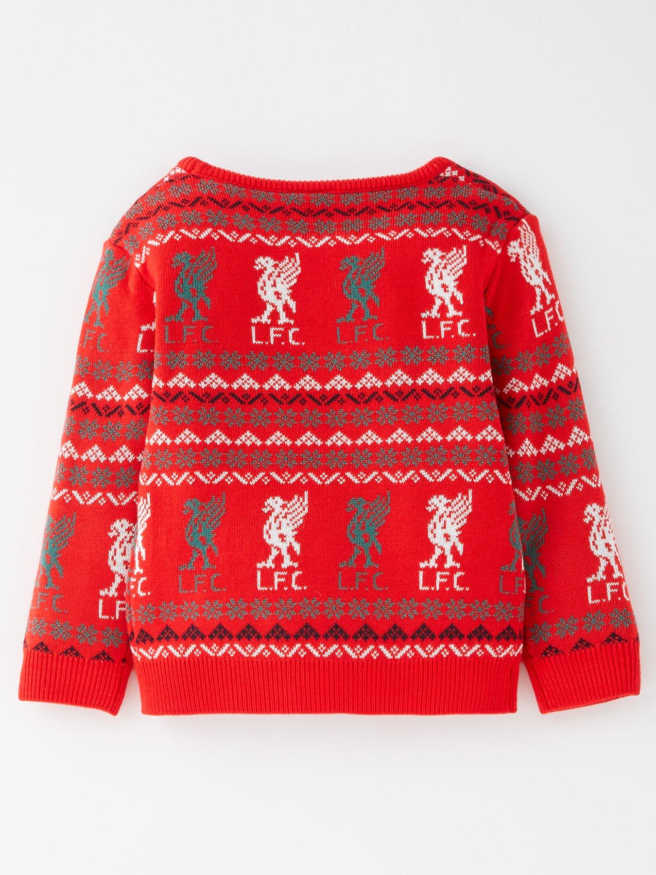  image of liverpool-fc-baby-fairisle-christmas-jumper-multi