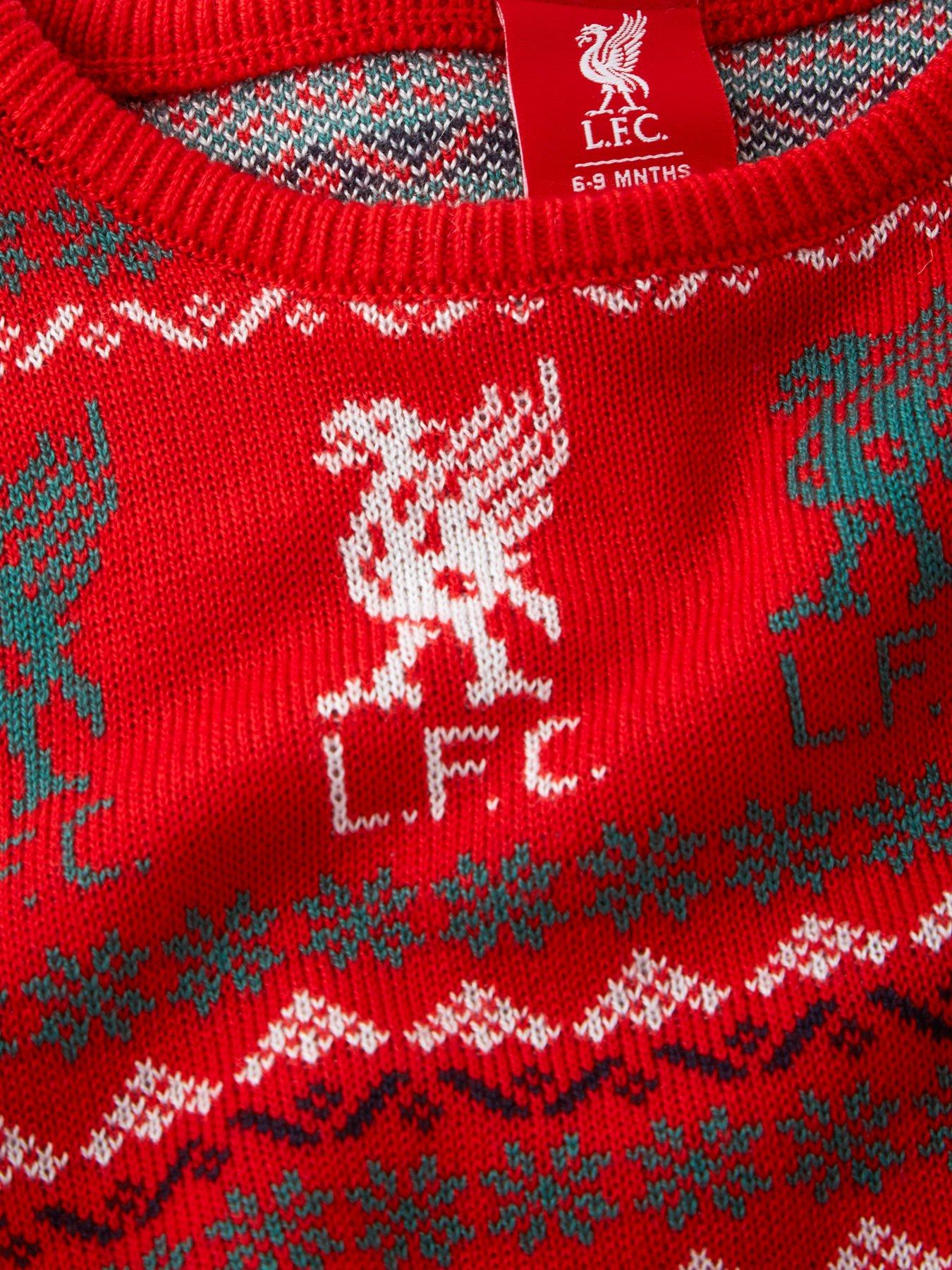  image of liverpool-fc-baby-fairisle-christmas-jumper-multi